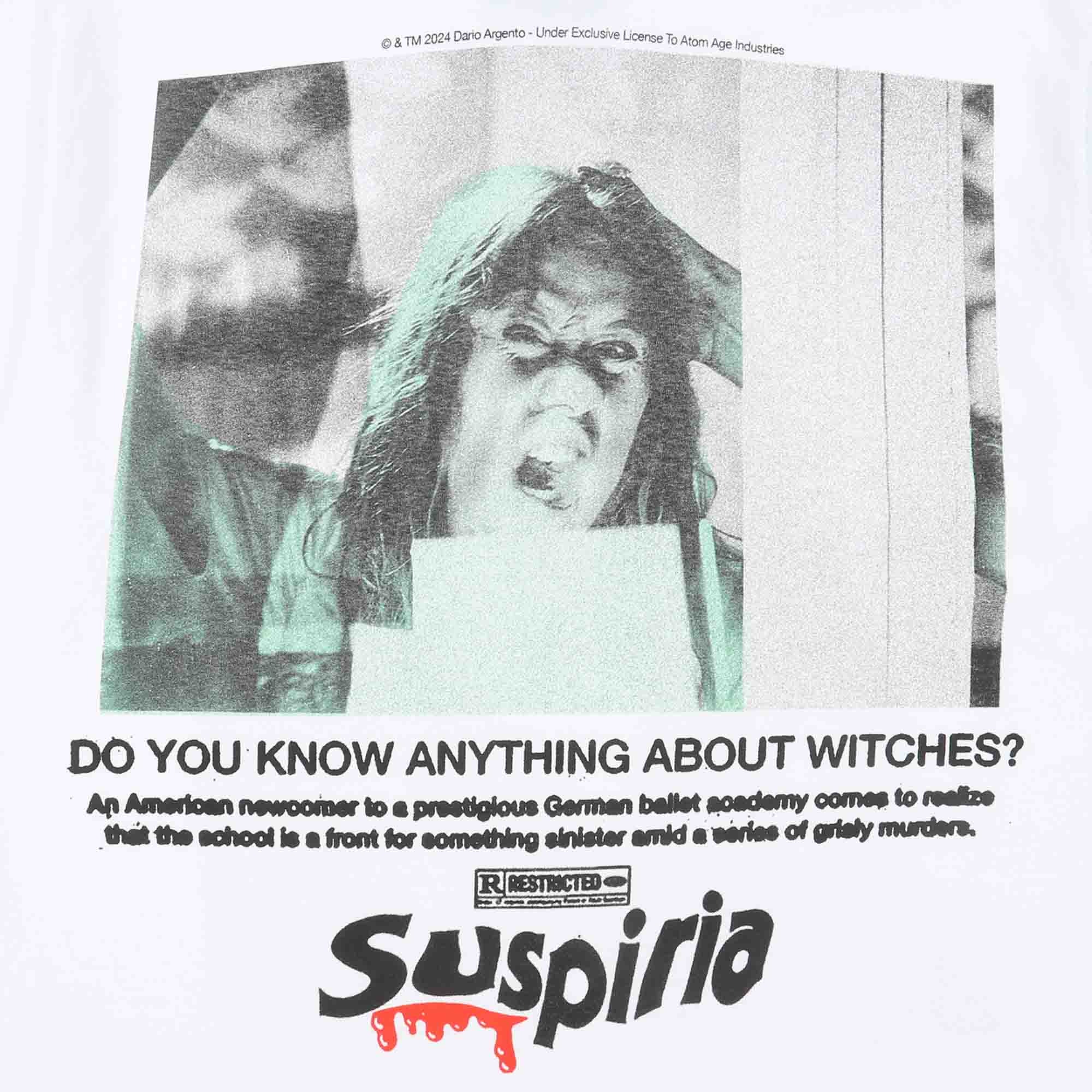 Suspiria Anyting About Witches T-Shirt - White product photo