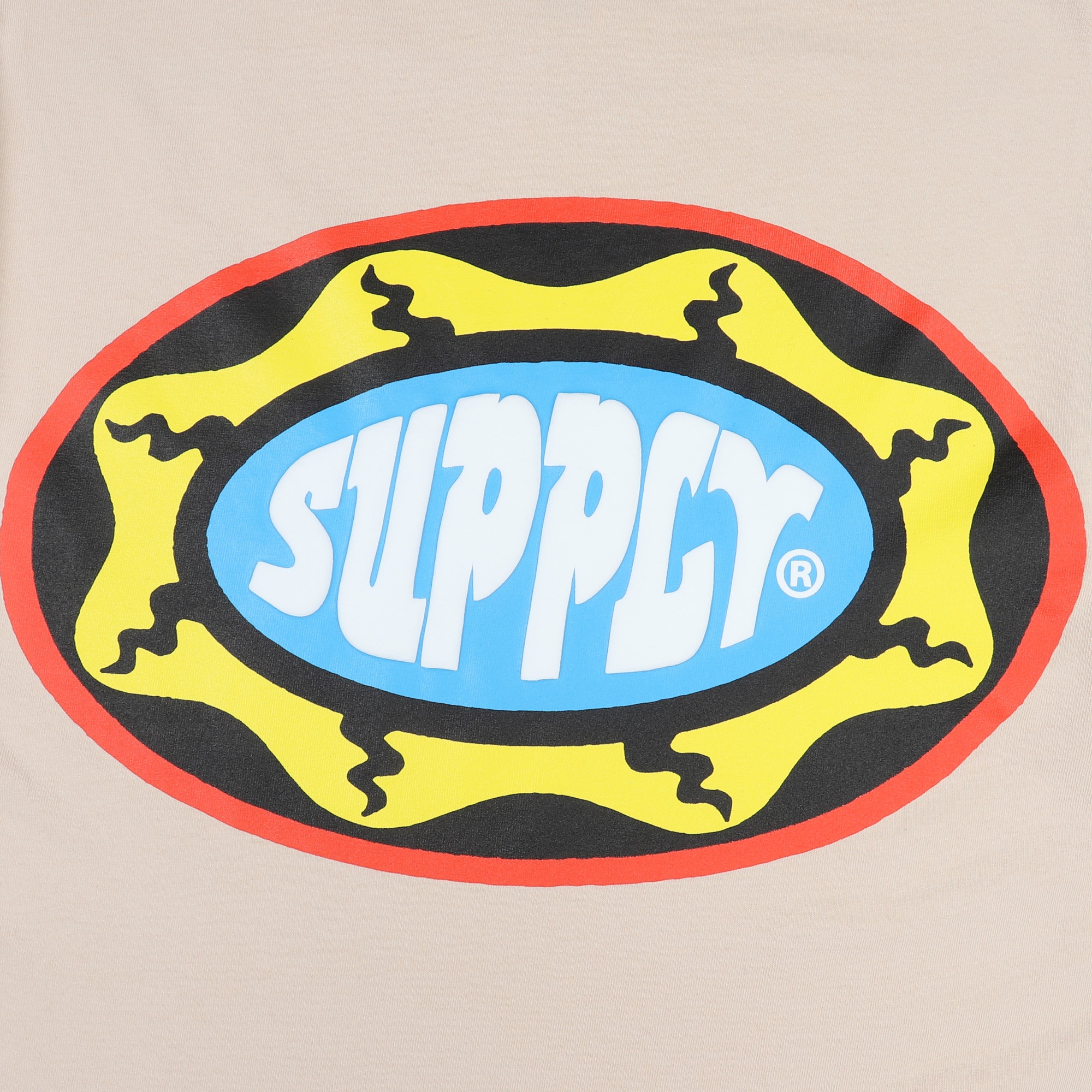 Sunburst SS T-Shirt - Beige product photo