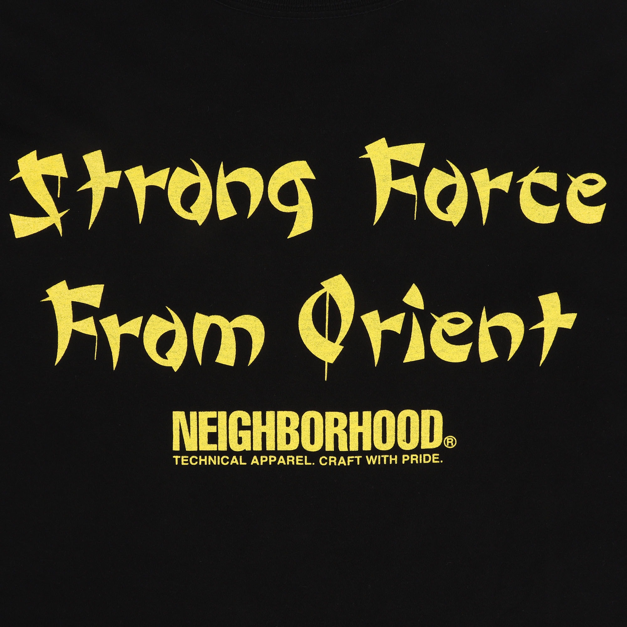 NH x Major Force SS T-Shirt - Black product photo