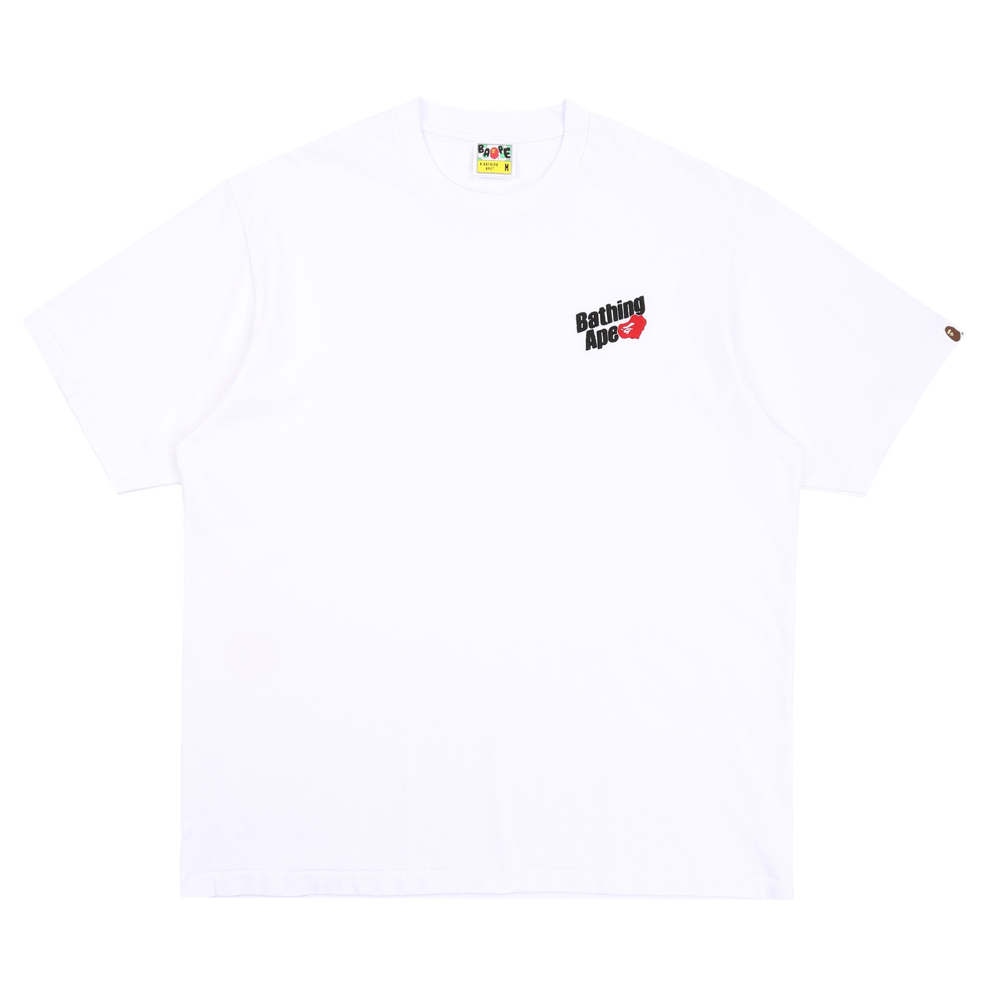 Bathing Ape Logo Relaxed Fit T-Shirt - White product photo
