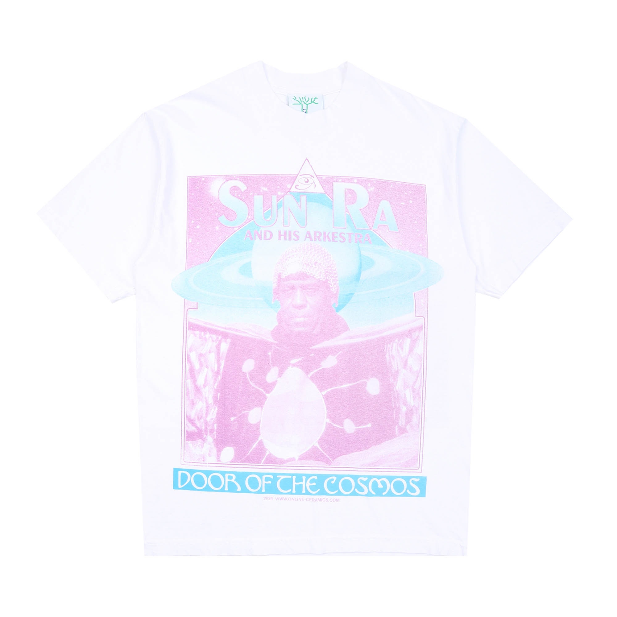 Sun Ra Door Of Cosmos T-Shirt - White product photo