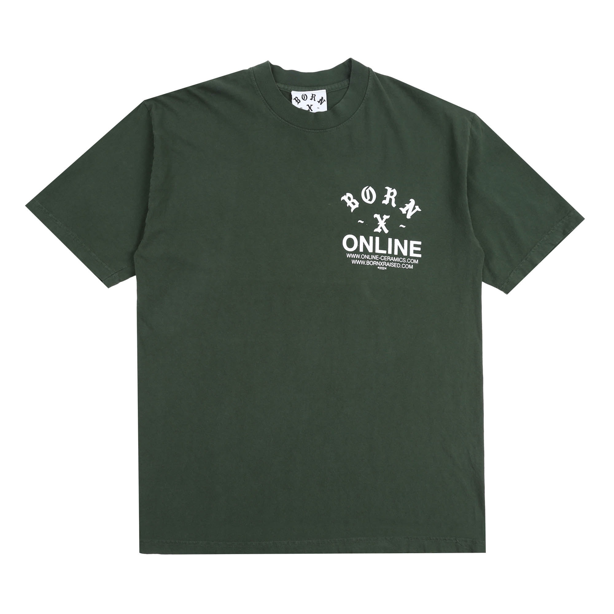 Born x Raised Logo T-Shirt - Ivy product photo
