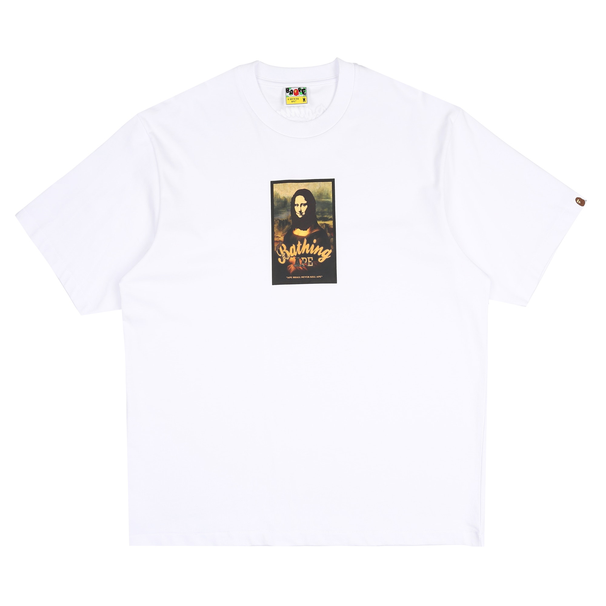 Art Print Relaxed Fit T-Shirt - White product photo