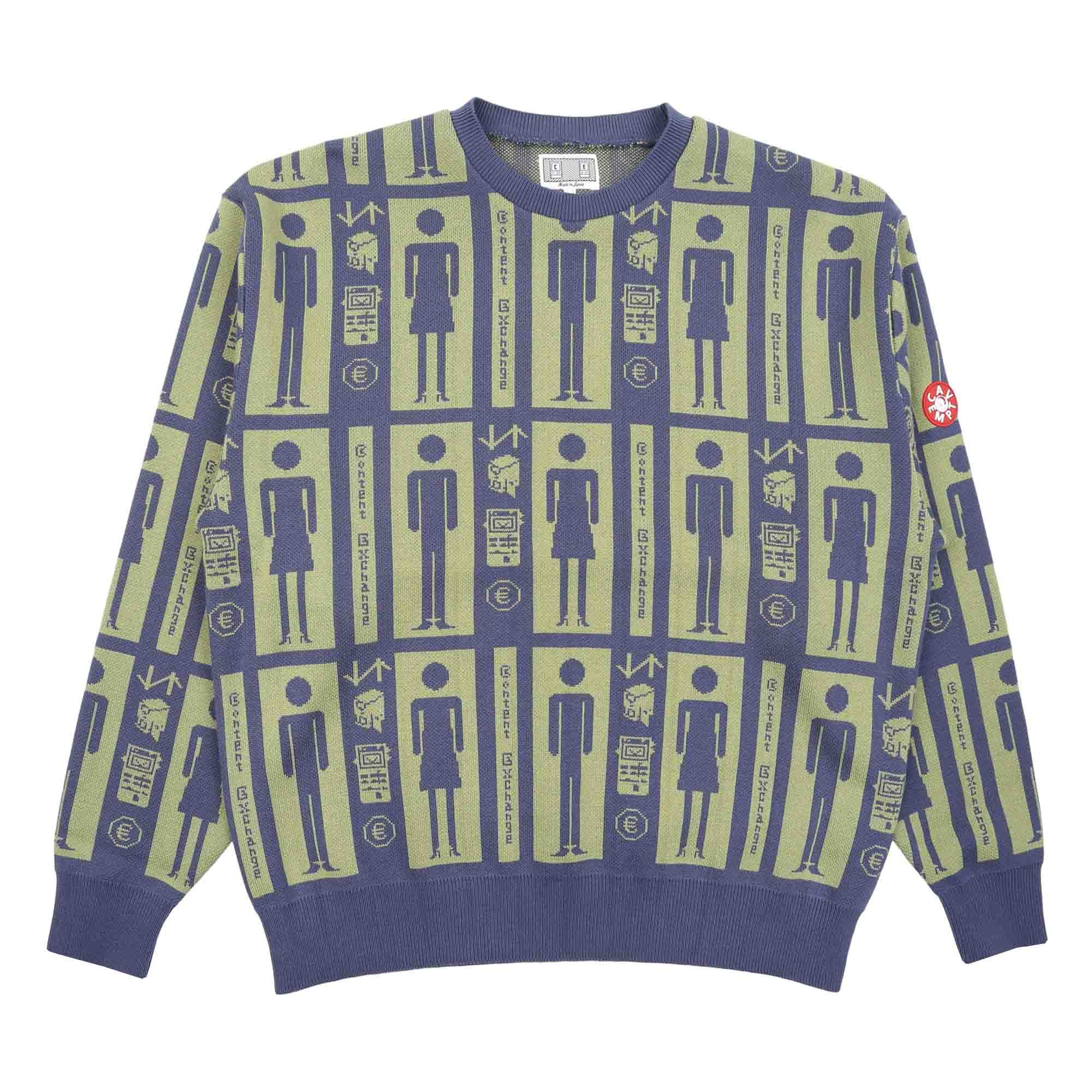 Content Exchange Knit - Navy product photo