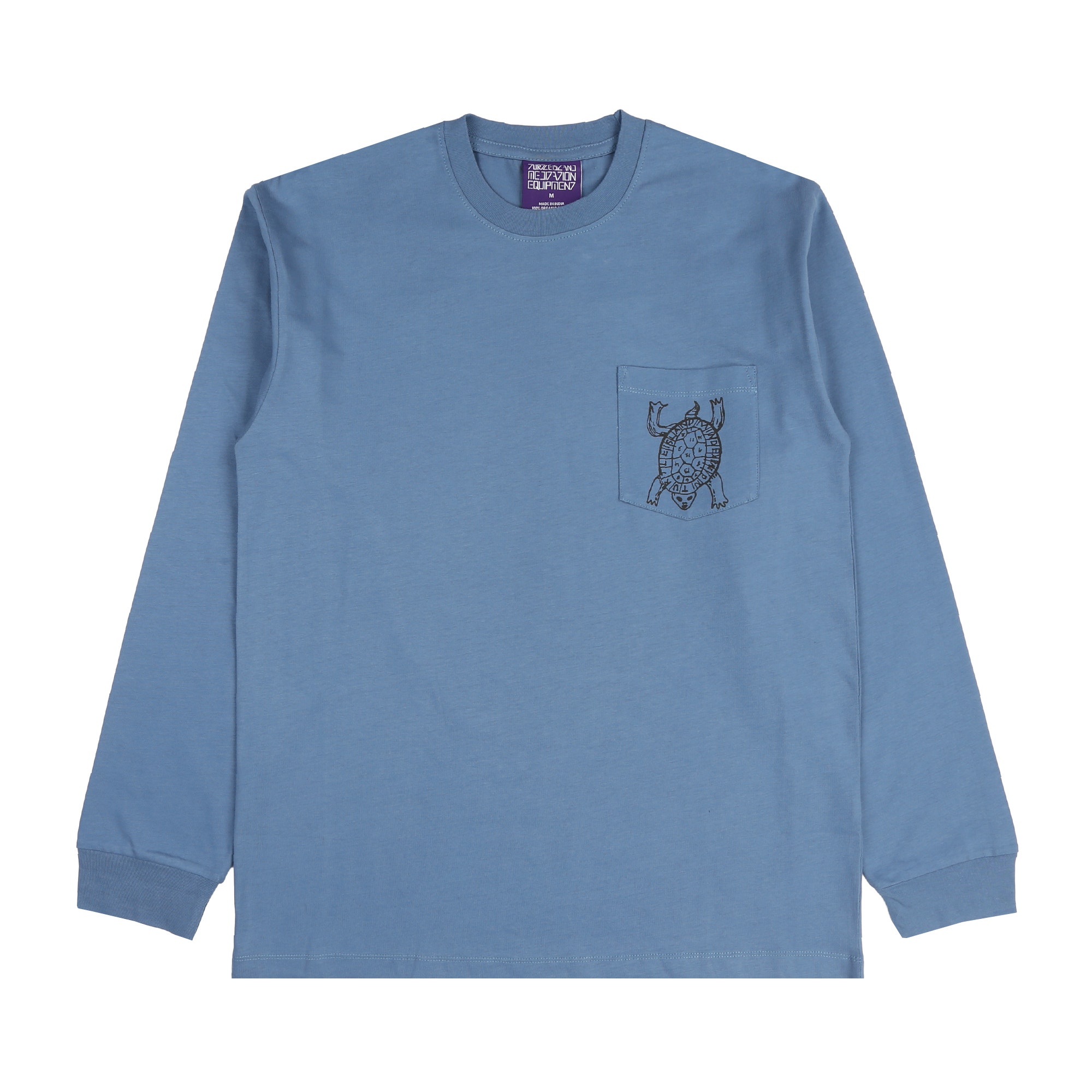 Peace Pocket LS T-Shirt - Indigo product photo