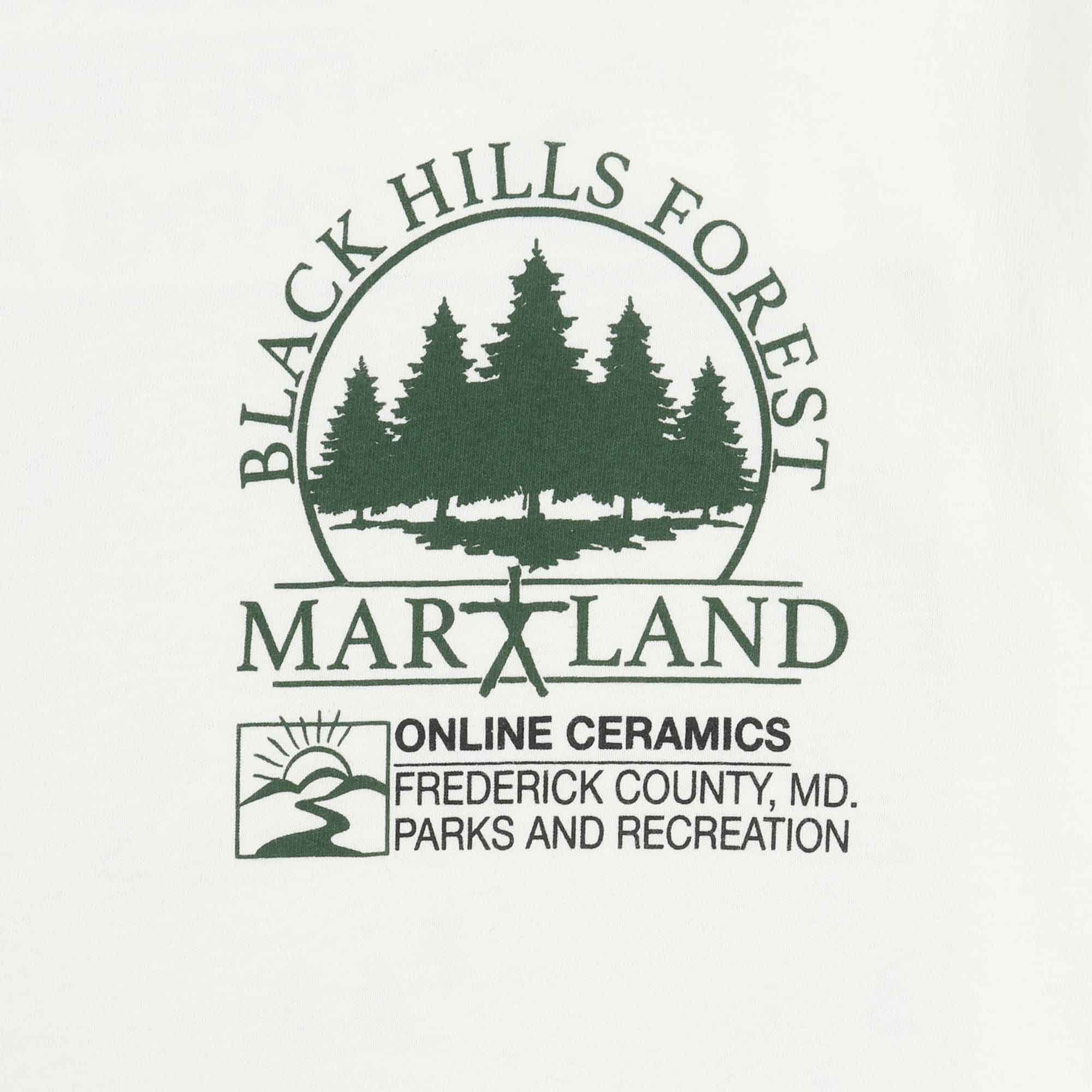 The Blair Witch Forest Map T-Shirt - Off White product photo
