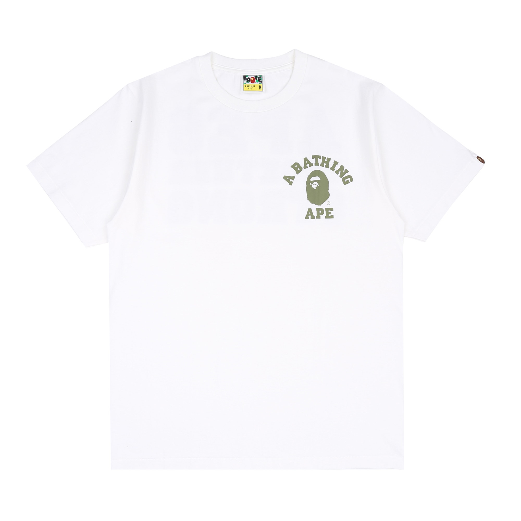 1st Camo College ATS T-Shirt - White product photo