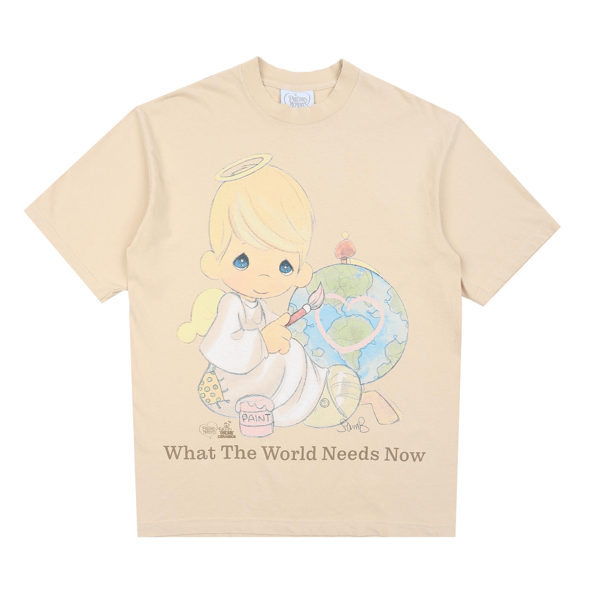 PM What The World Needs Now T-Shirt - Beige product photo