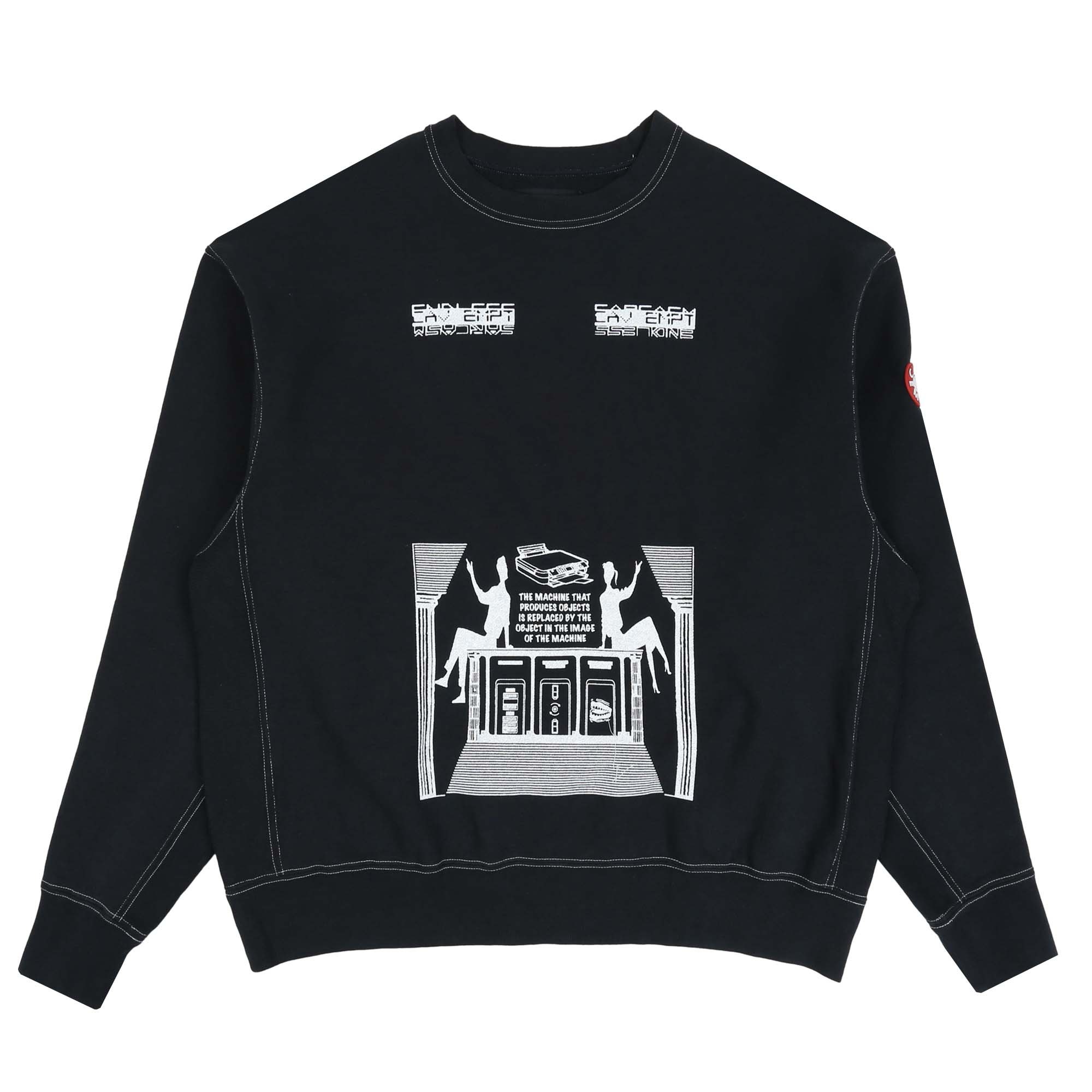 Overdye MD Machines Crewneck - Black product photo