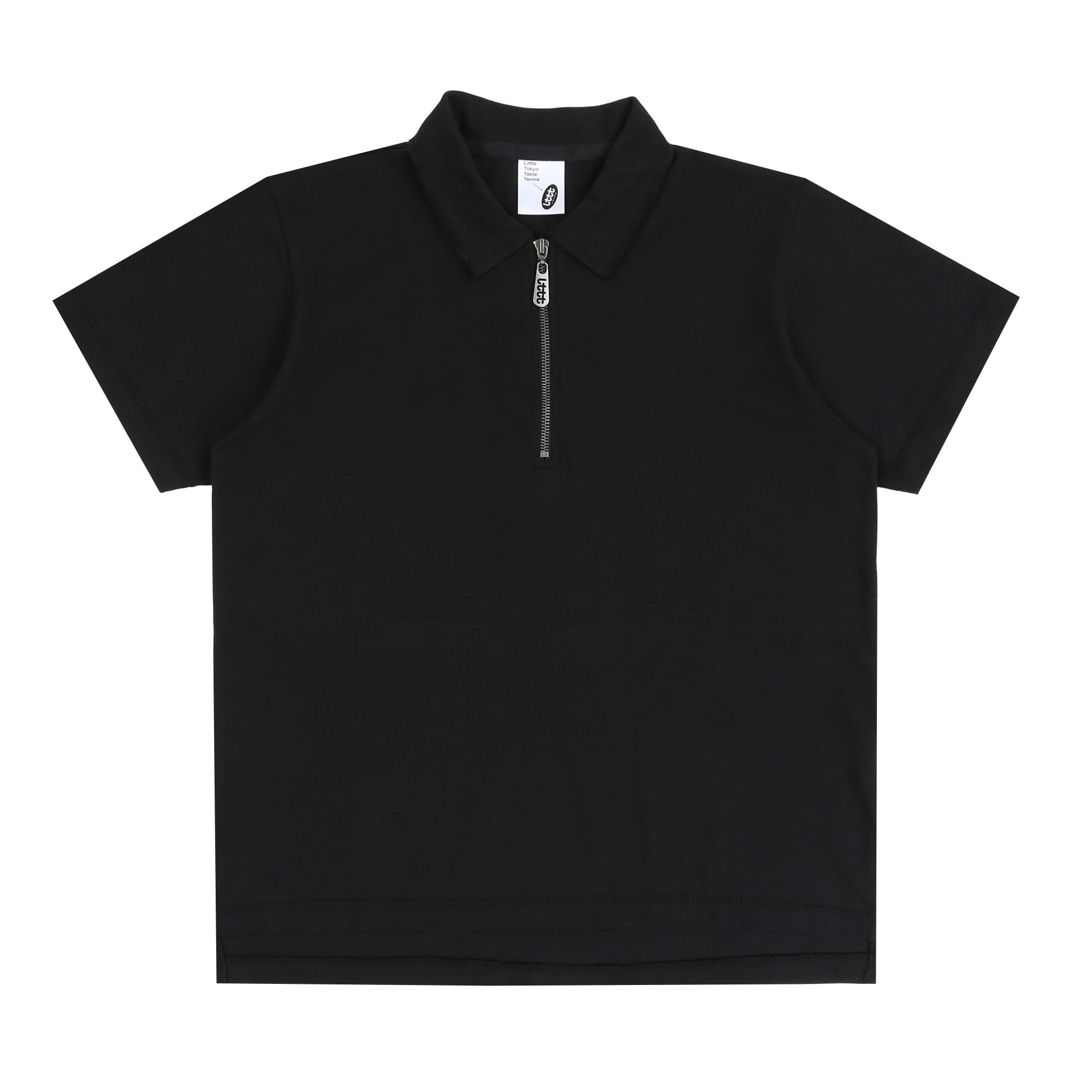 1/3 Zip Polo - Black product photo