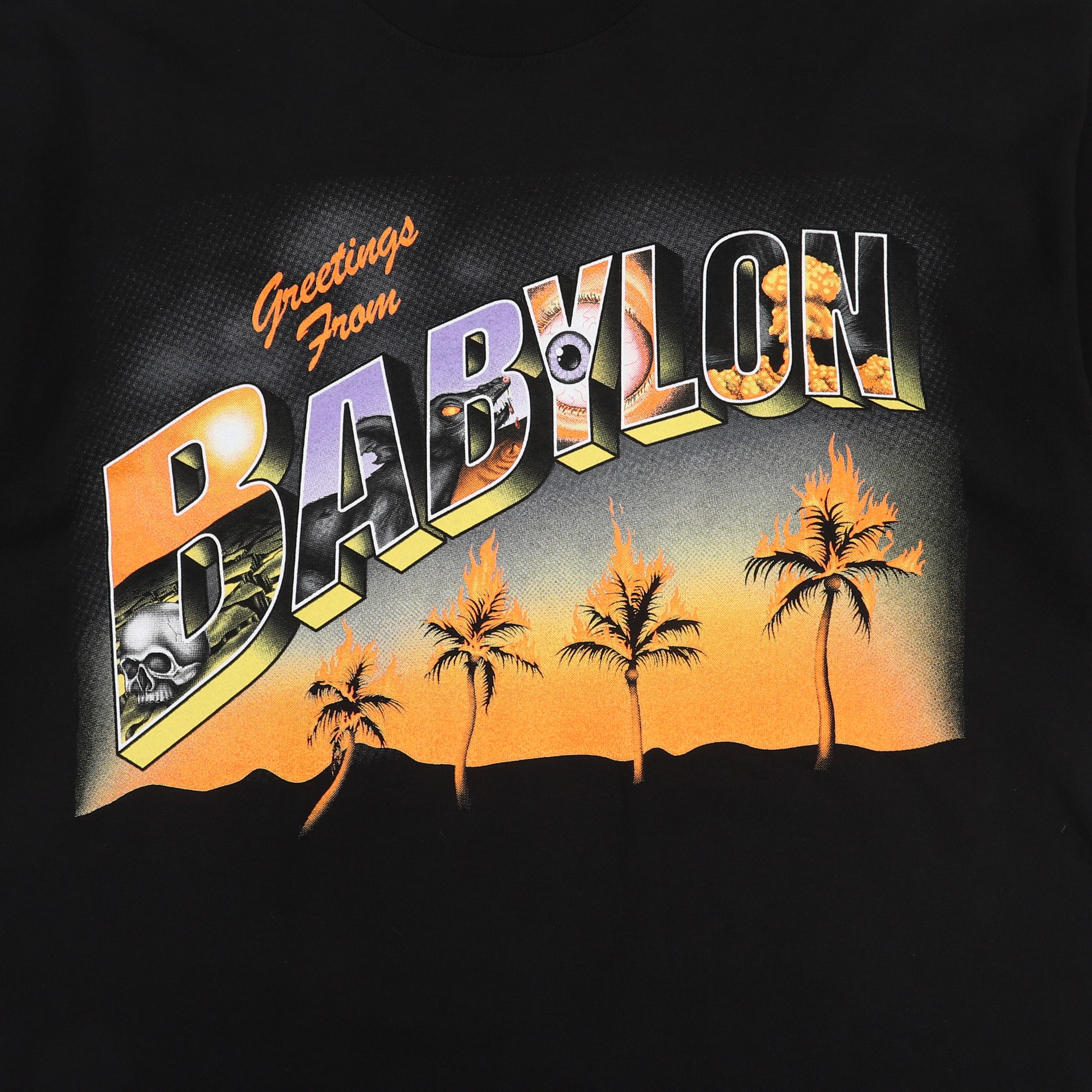 Greetings From Babylon T-Shirt - Black product photo