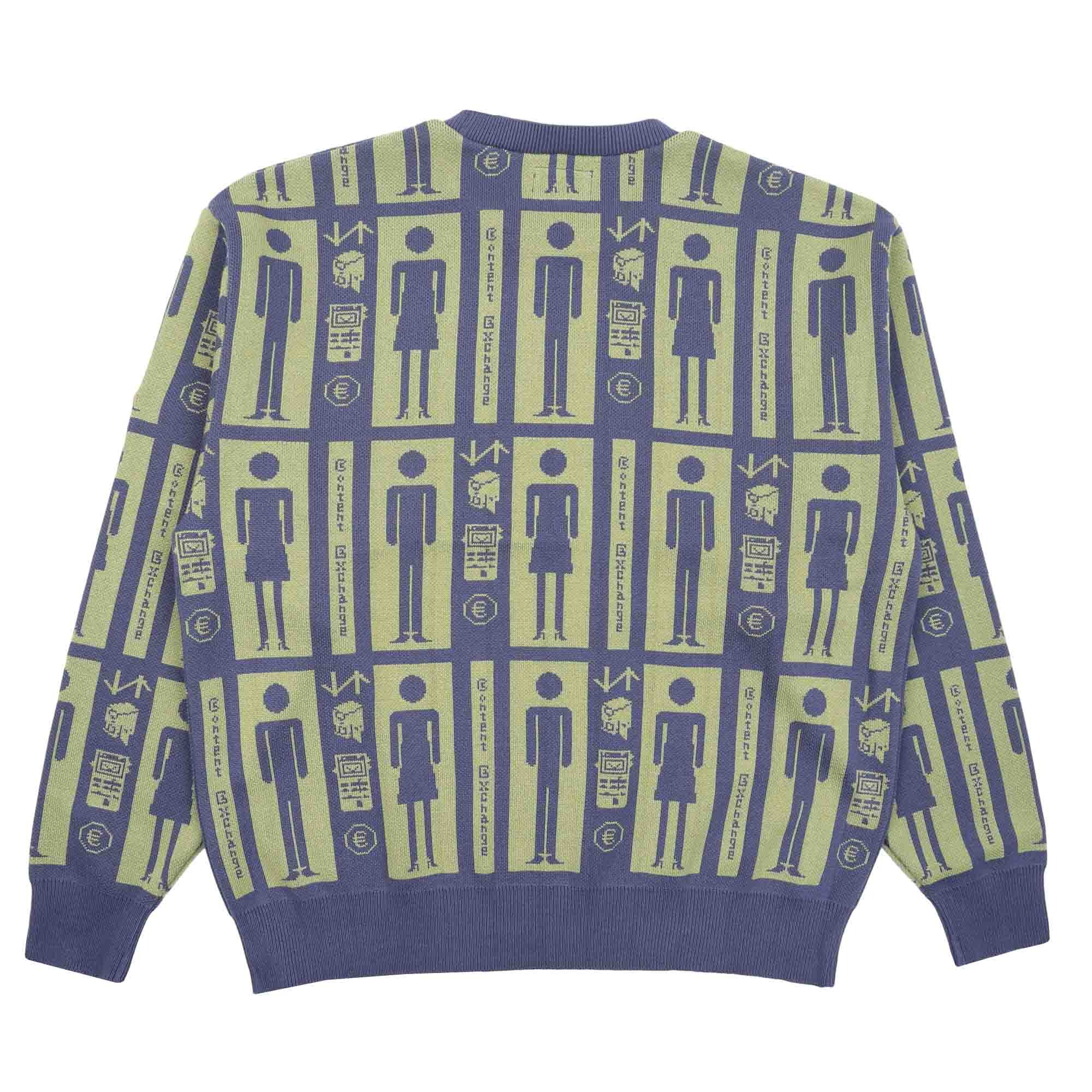 Content Exchange Knit - Navy product photo