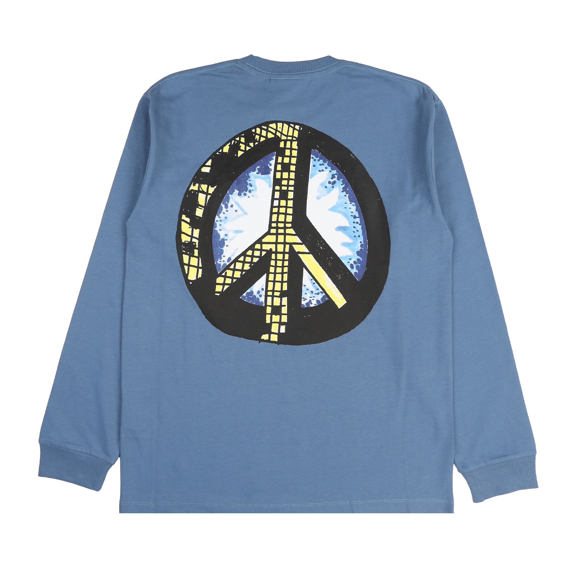 Peace Pocket LS T-Shirt - Indigo product photo