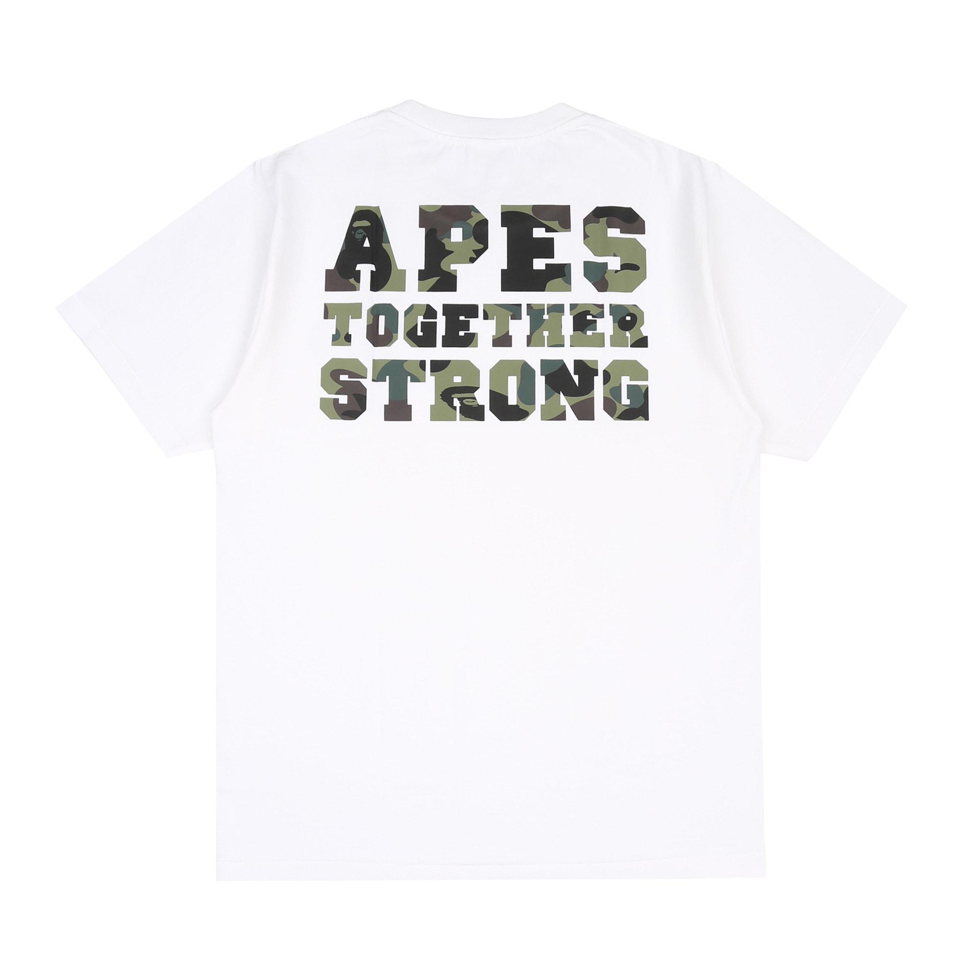 1st Camo College ATS T-Shirt - White product photo