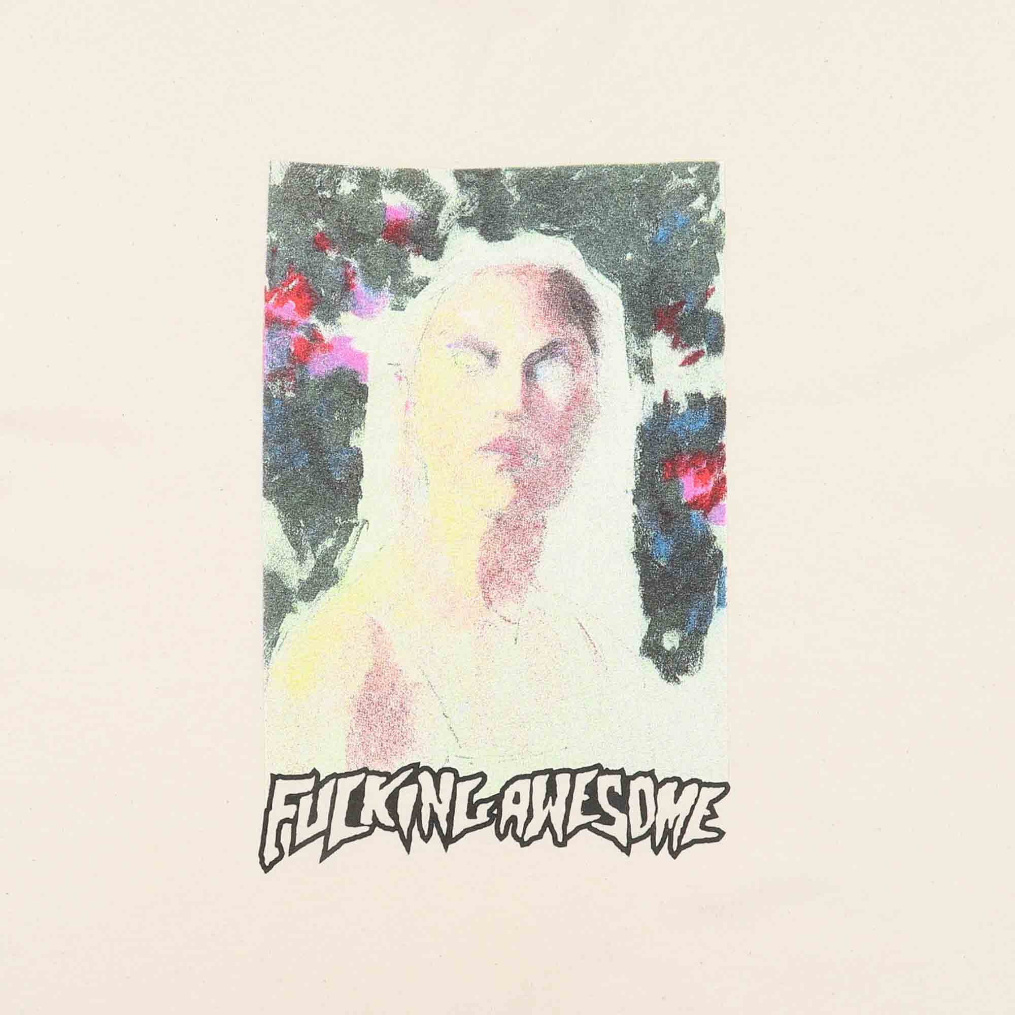 Painterly S/S Tee - Bone product photo