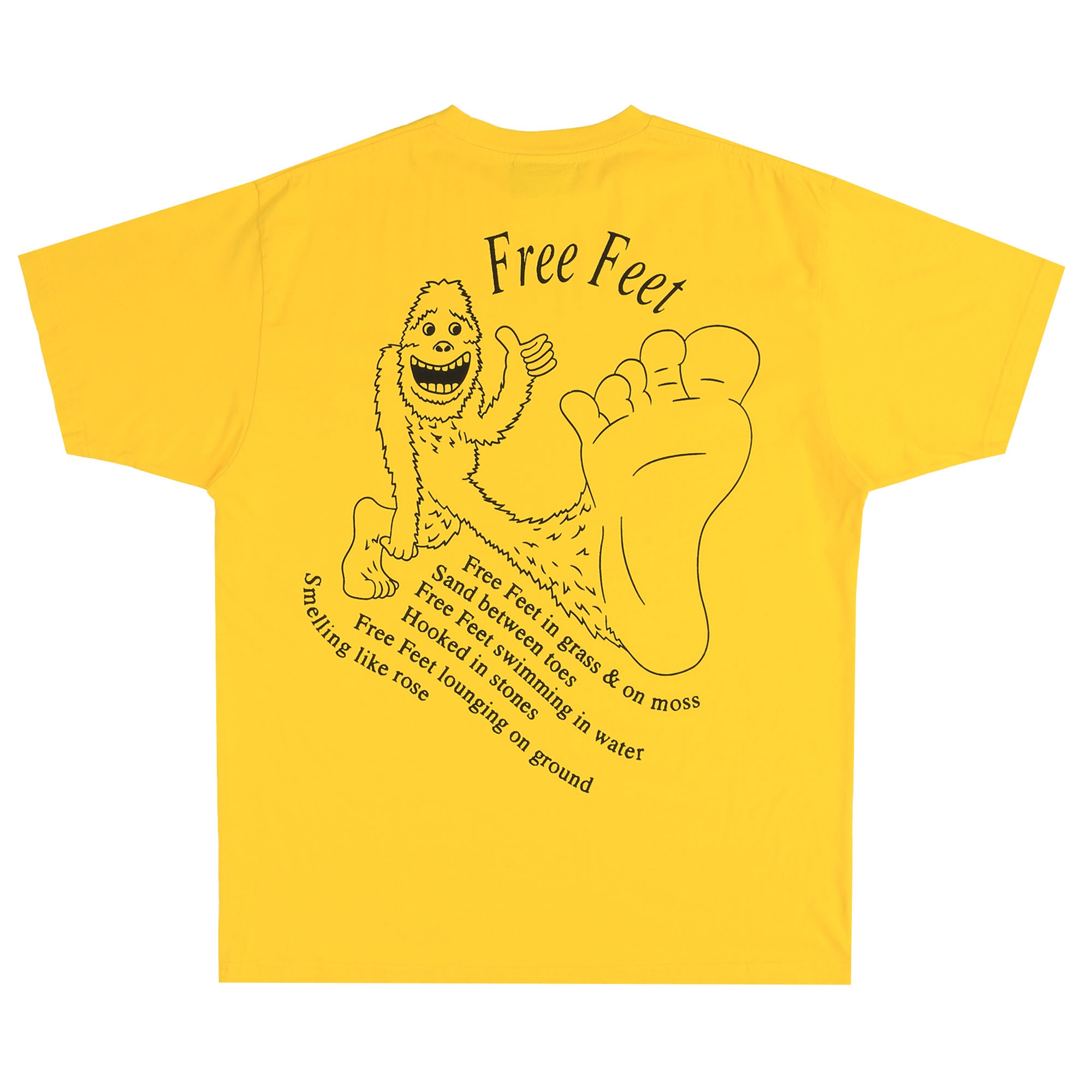 Free Fret 2023 T-Shirt - Bright Yellow product photo