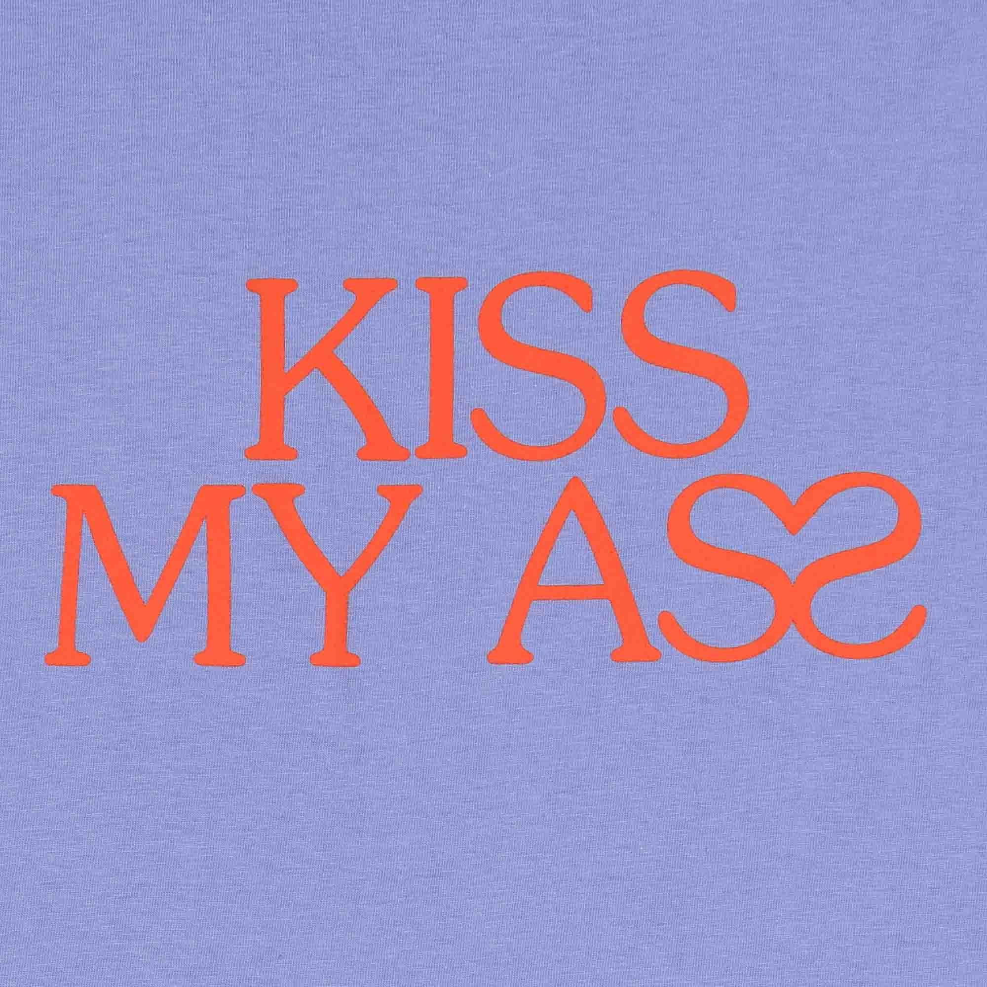 Kiss My Ass T-Shirt - Violet product photo