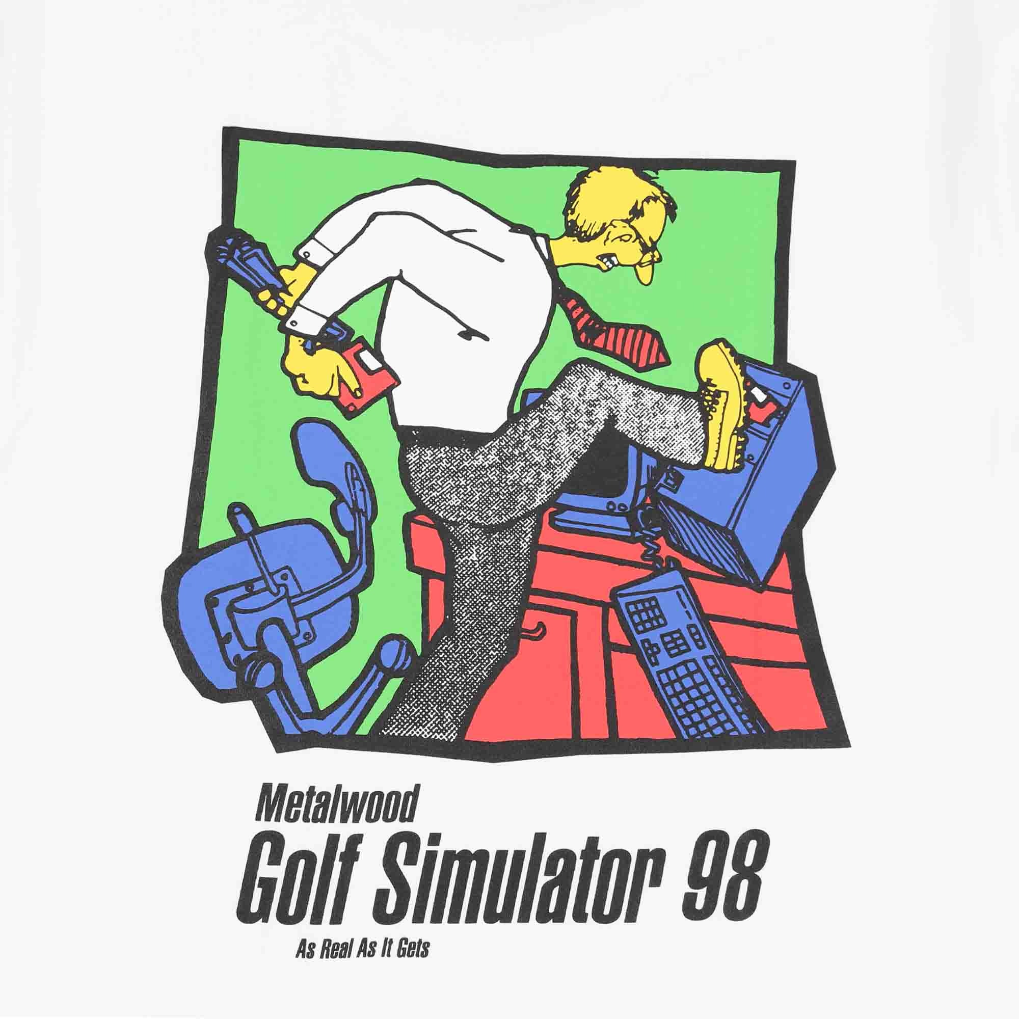 Simulator 98 T-Shirt - White product photo