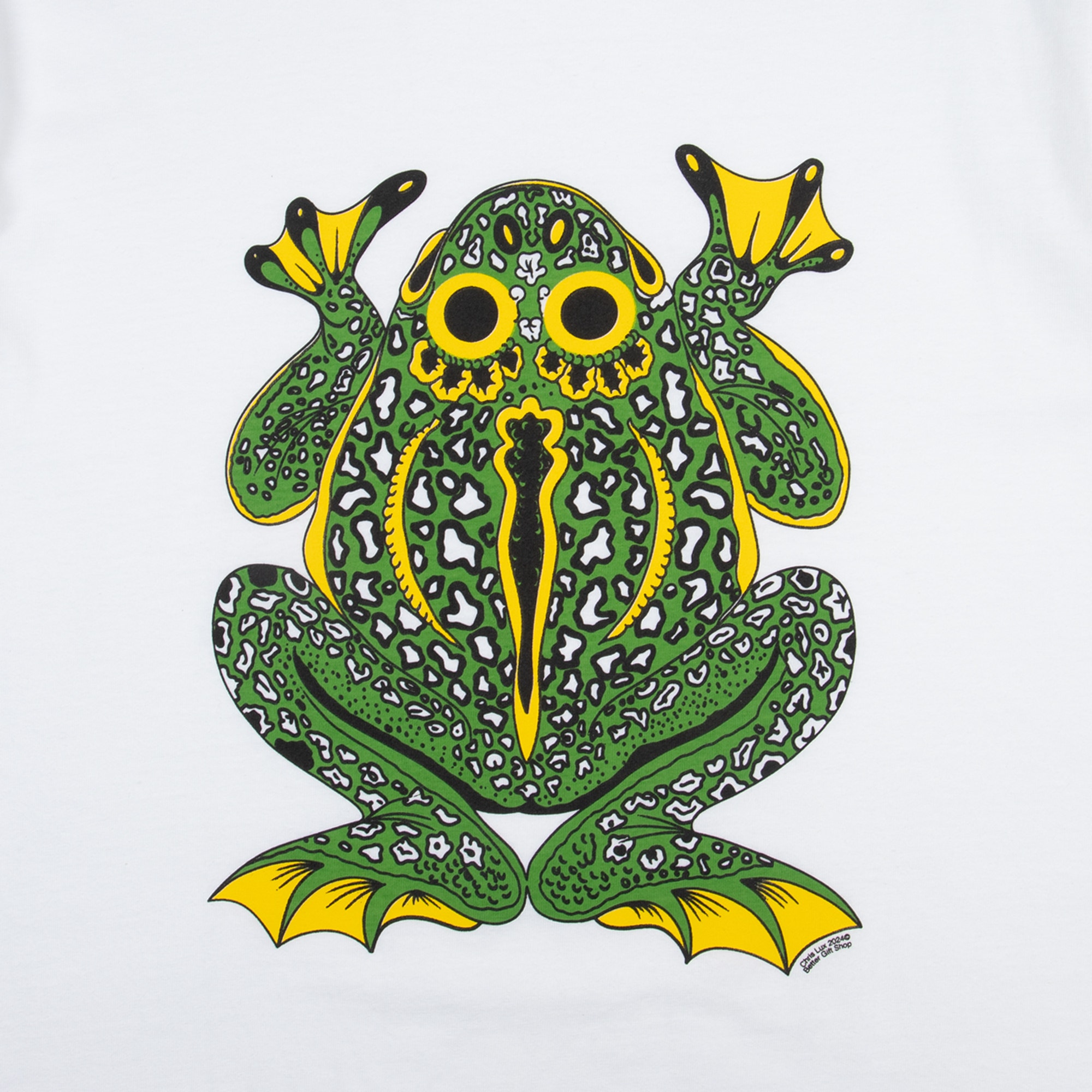 Frog S/S T-Shirt - White product photo