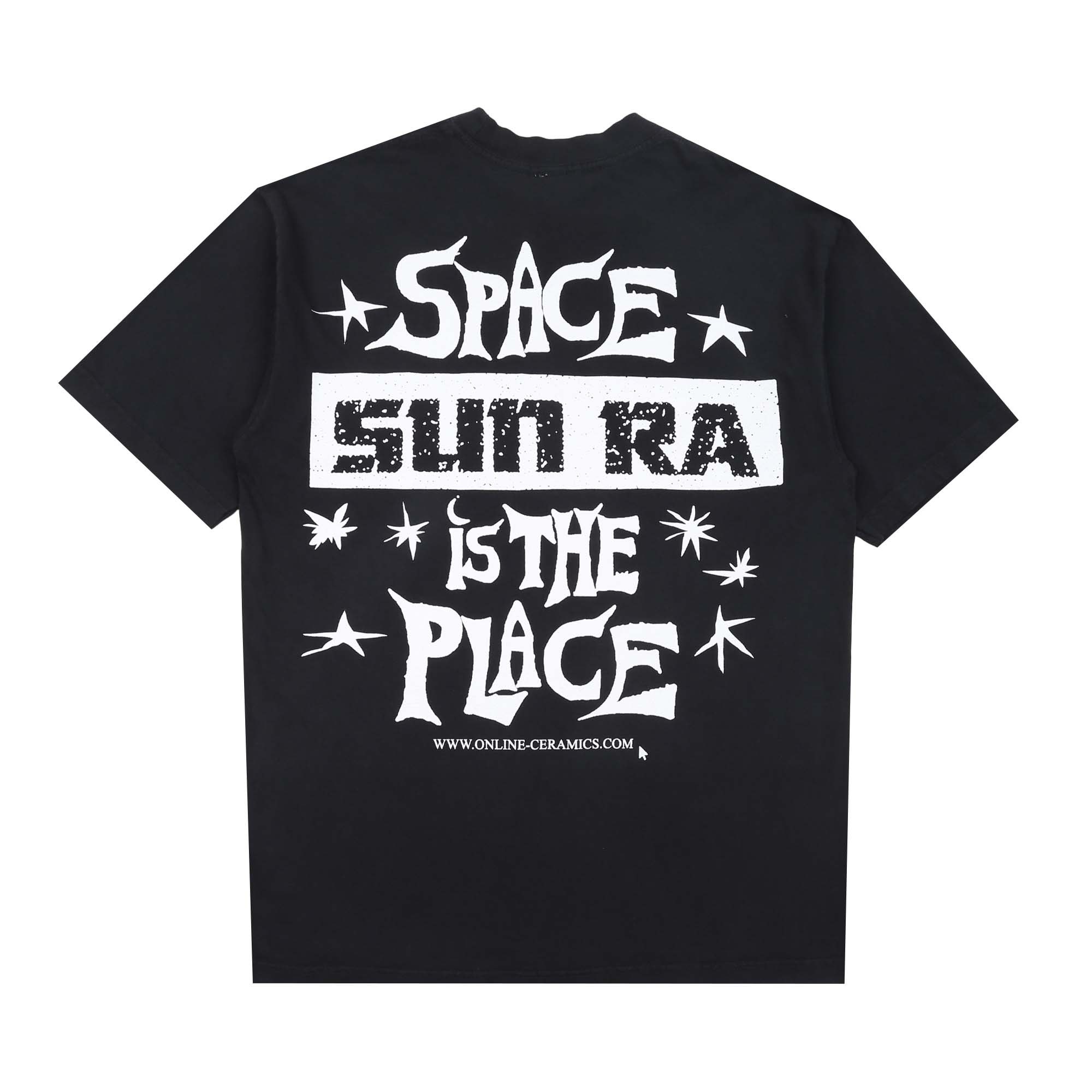 Sun Ra Space Is The Place T-Shirt - Off Black product photo