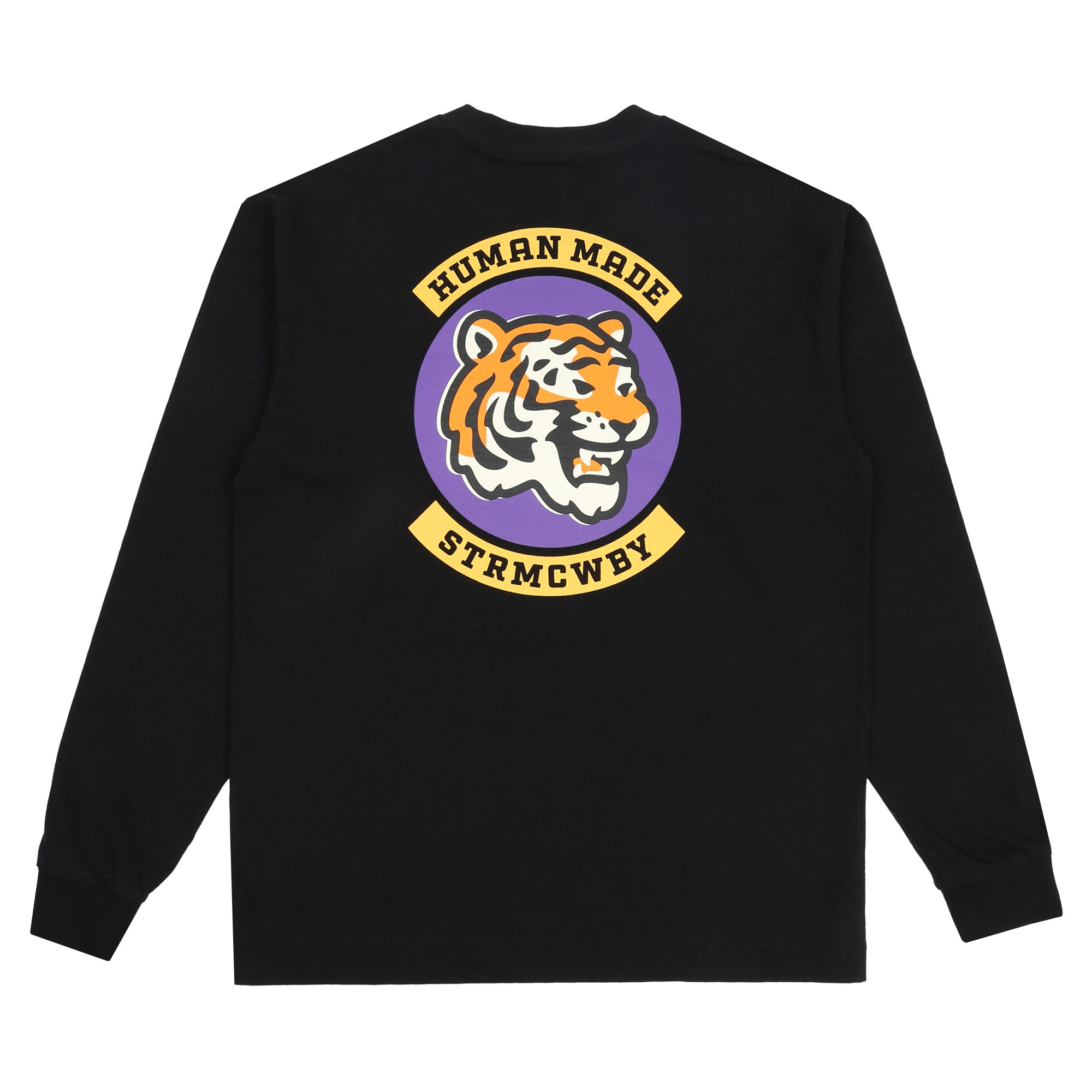 Graphic L/S T-Shirt - Black product photo