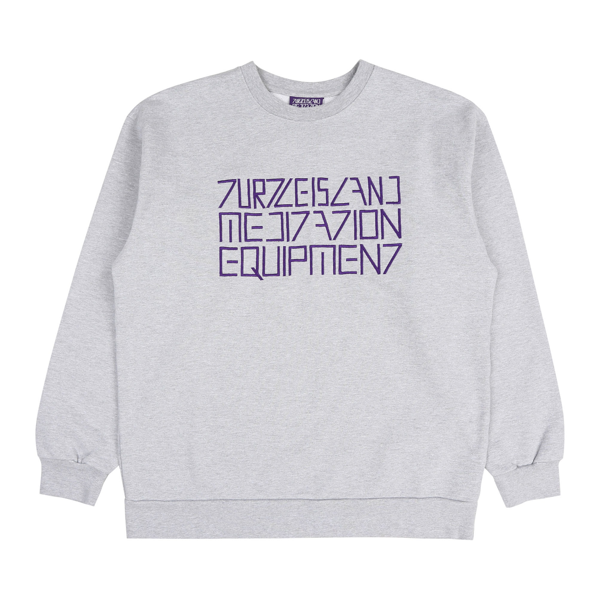 Future Time Crewneck - Grey product photo