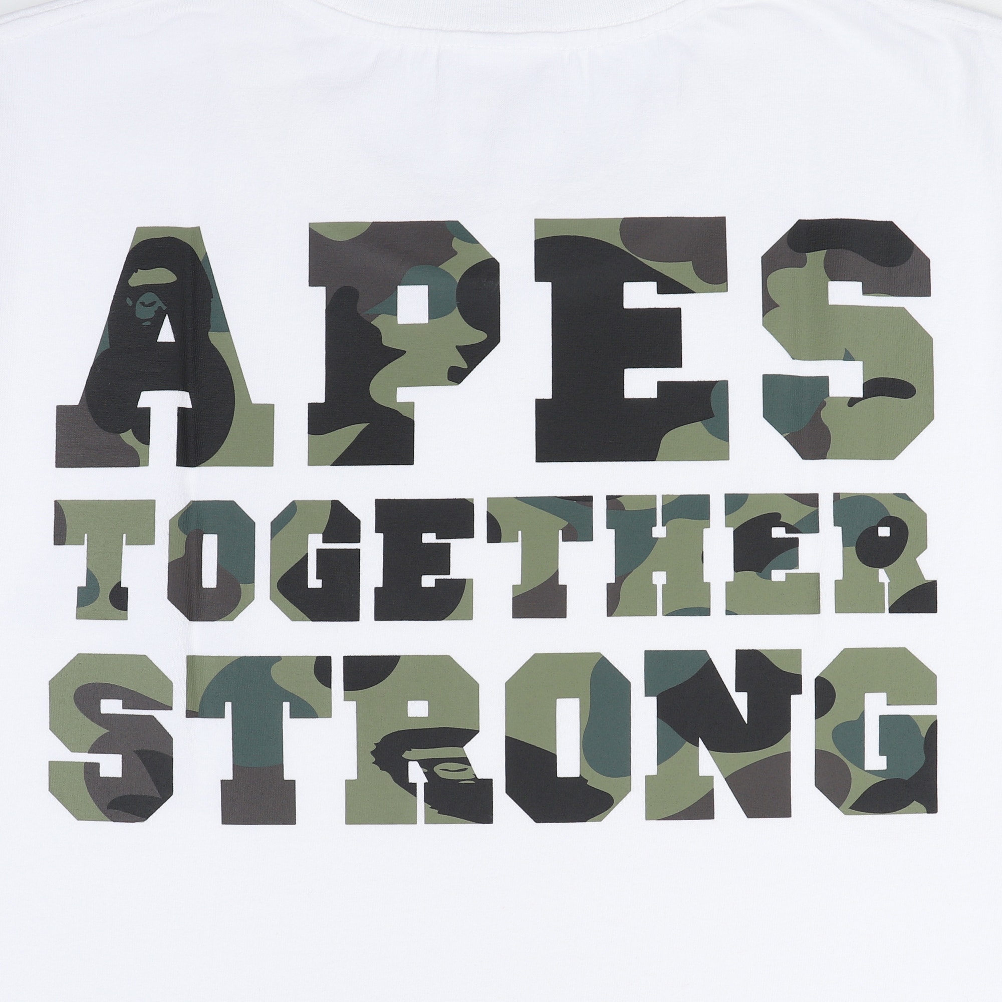 1st Camo College ATS T-Shirt - White product photo