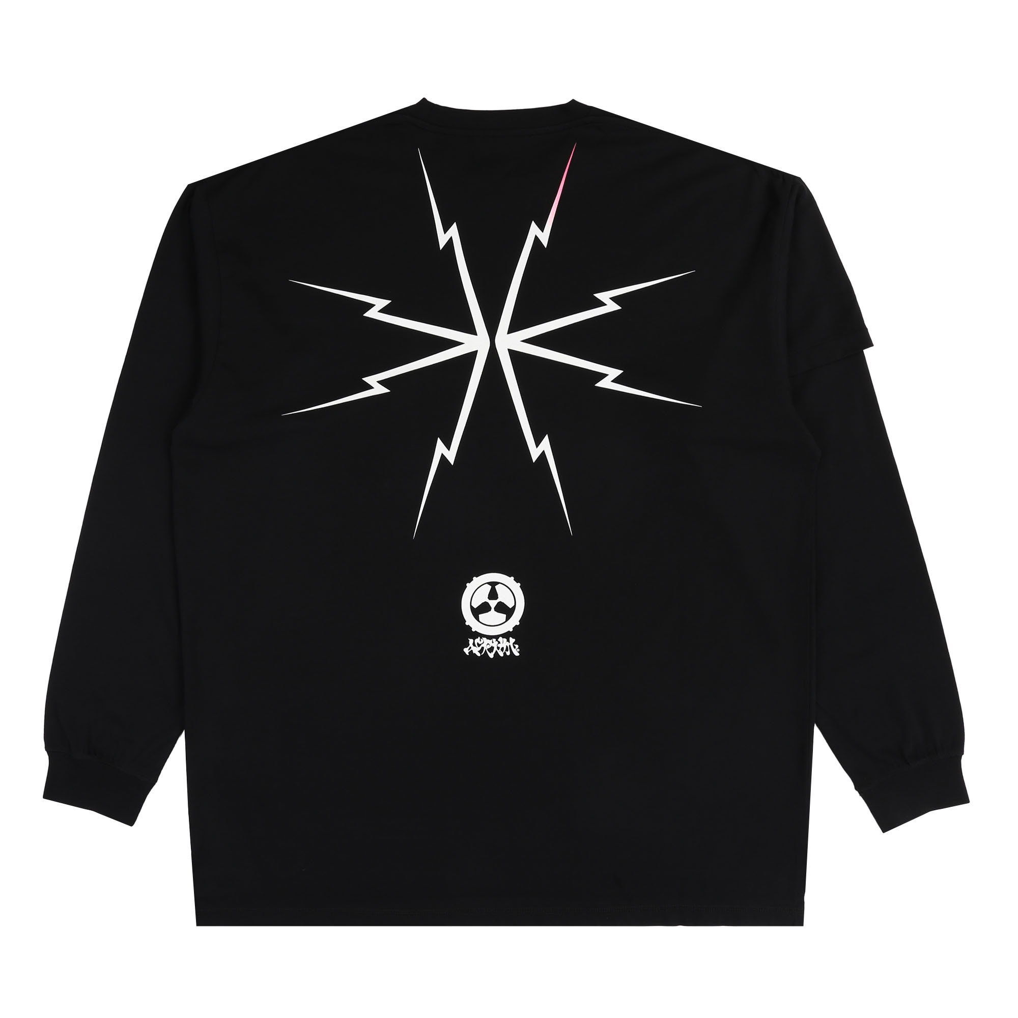 Pima Cotton L/S T-Shirt - Black product photo
