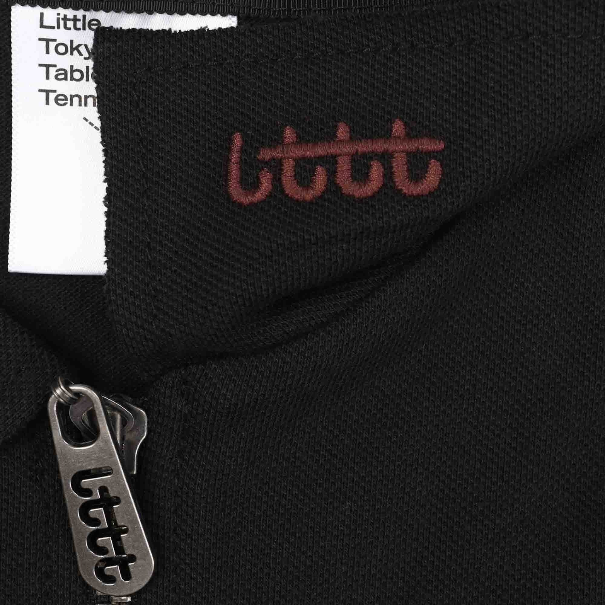 1/3 Zip Polo - Black product photo