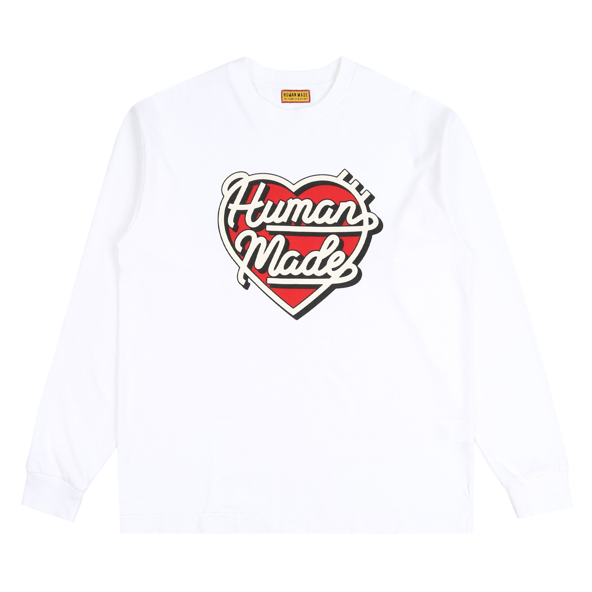 Graphic L/S T-Shirt - White product photo