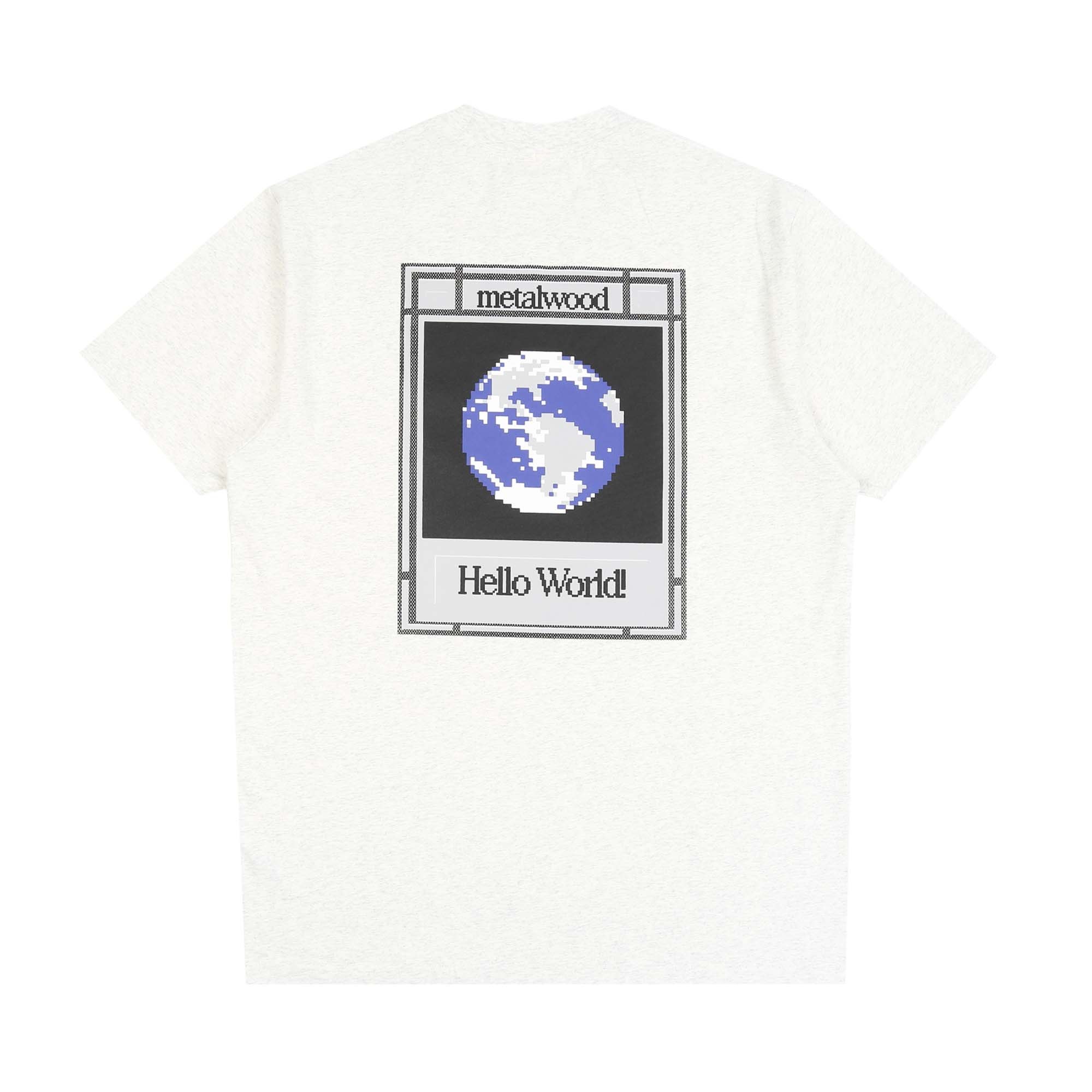 Hello World T-Shirt - Heather Grey product photo