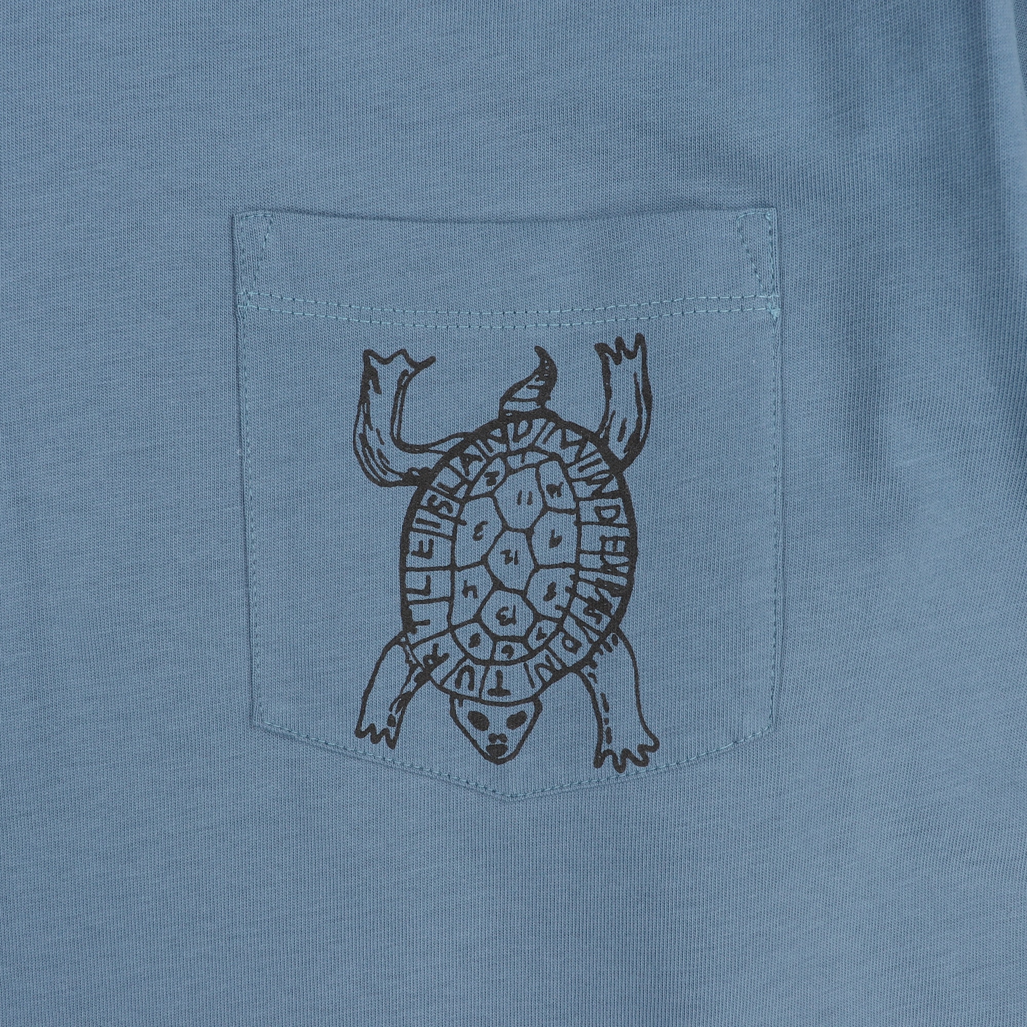 Peace Pocket LS T-Shirt - Indigo product photo