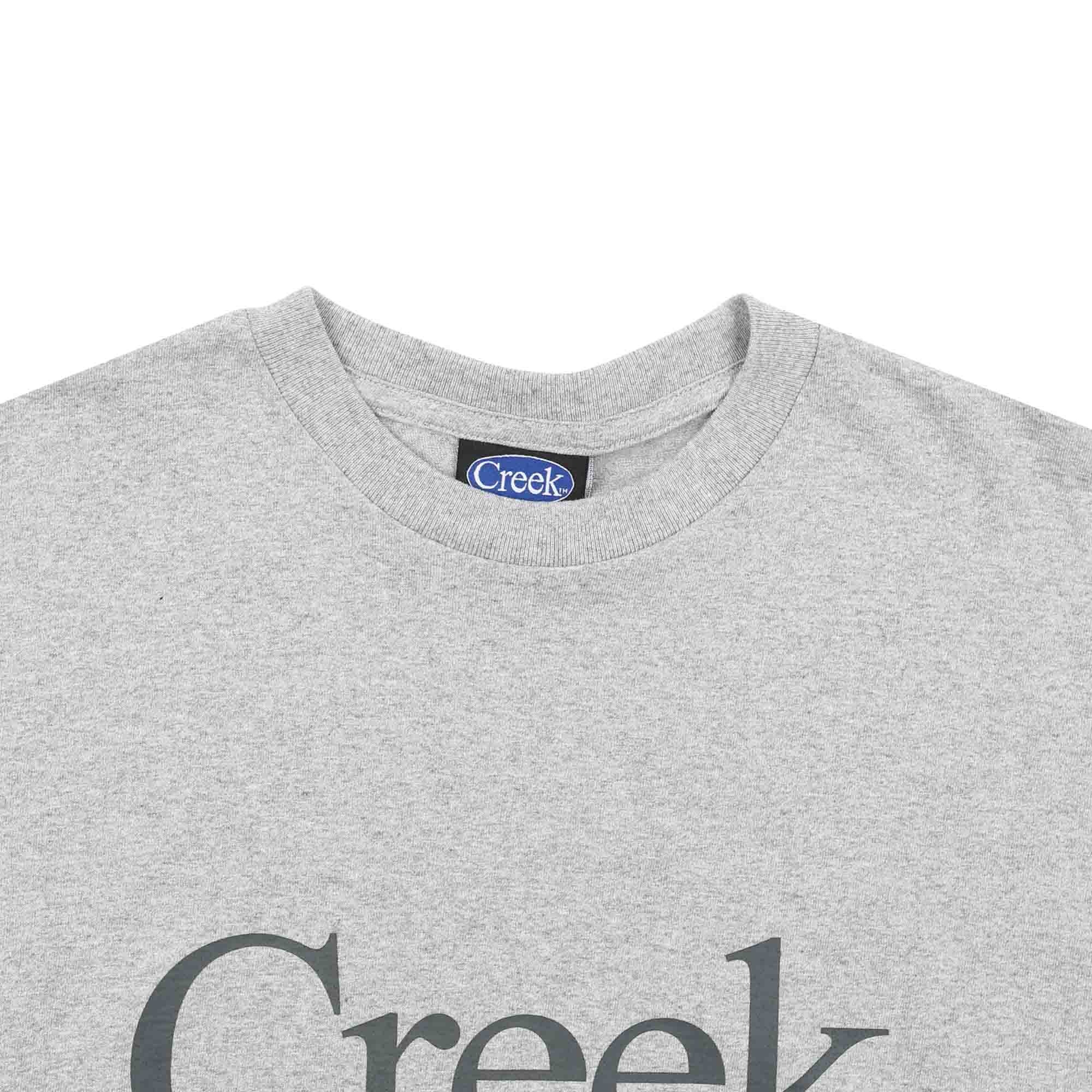 L/S T-Shirt - Ash Heather/Blue product photo