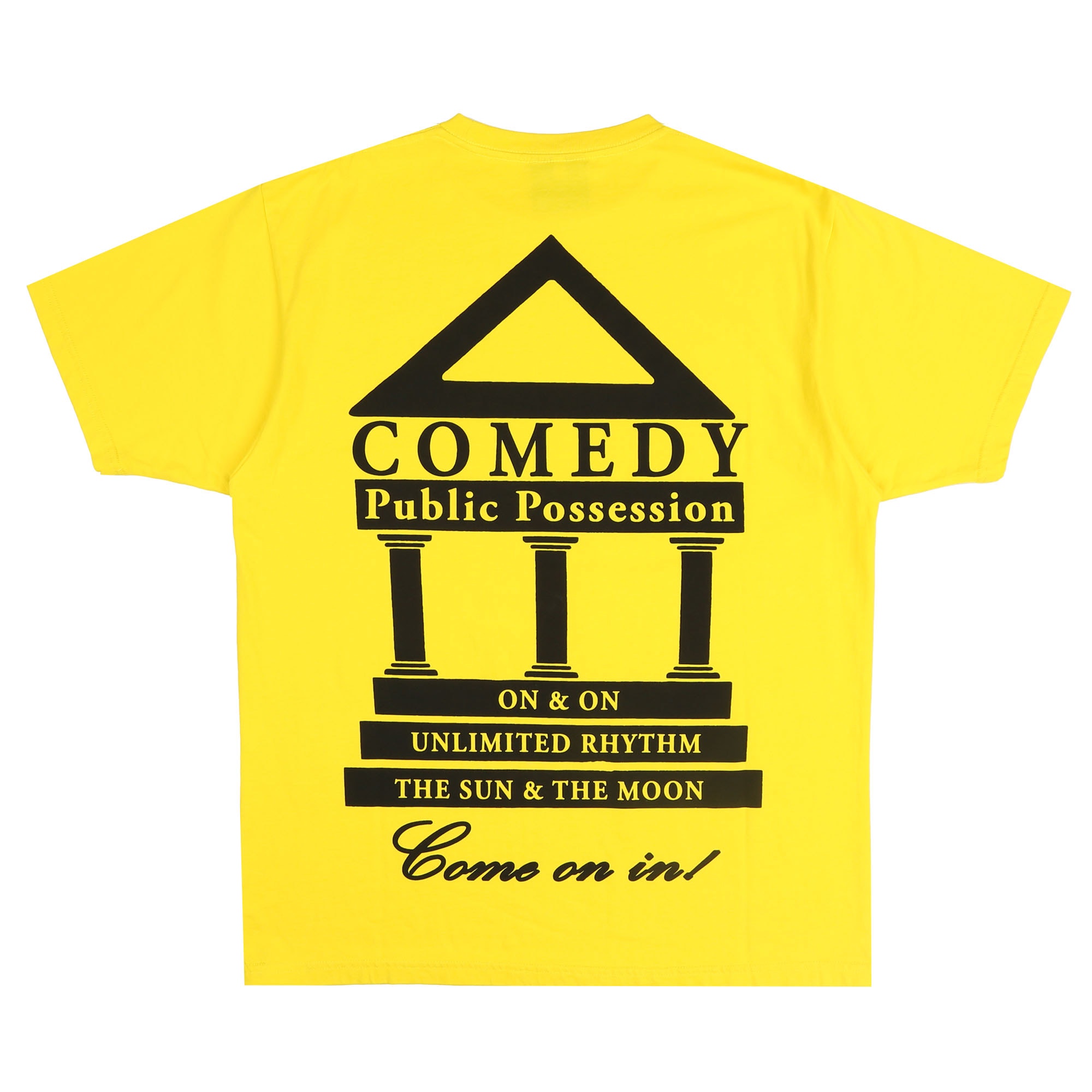 P.P. Tempel T-Shirt - Yellow product photo