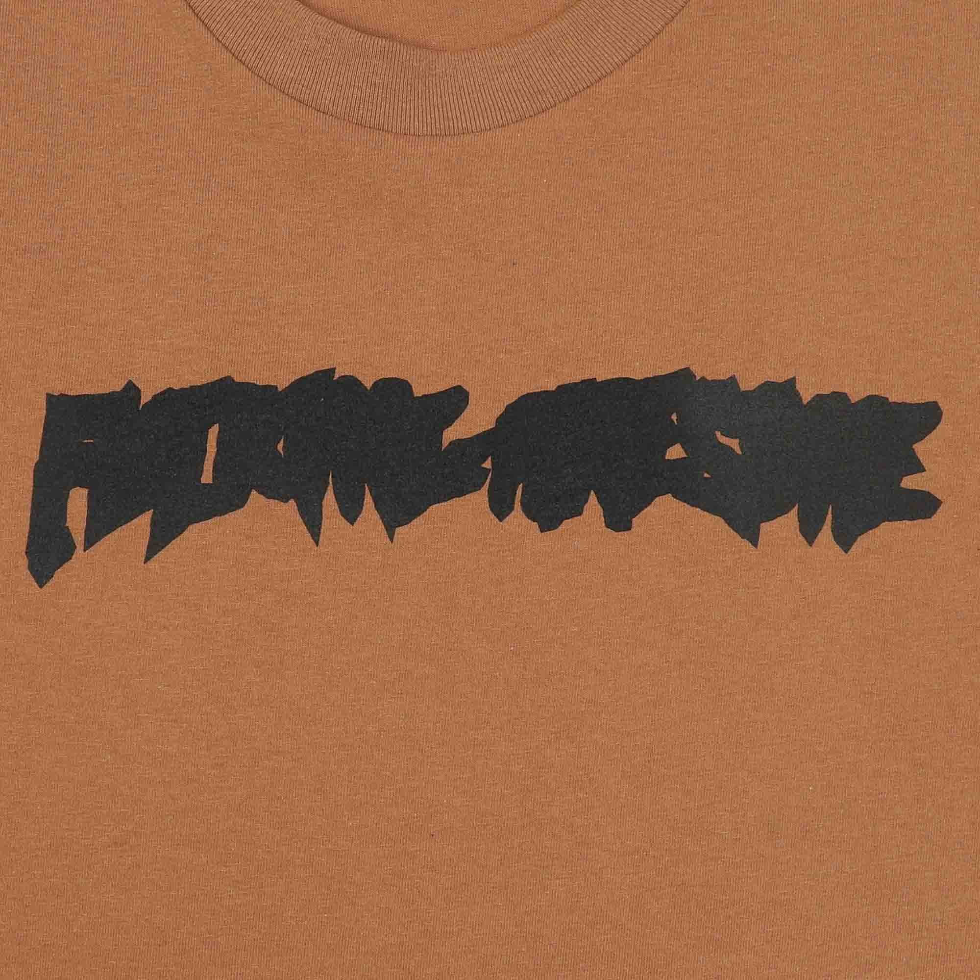 Ink Trap Stamp Logo S/S Tee - Brown product photo