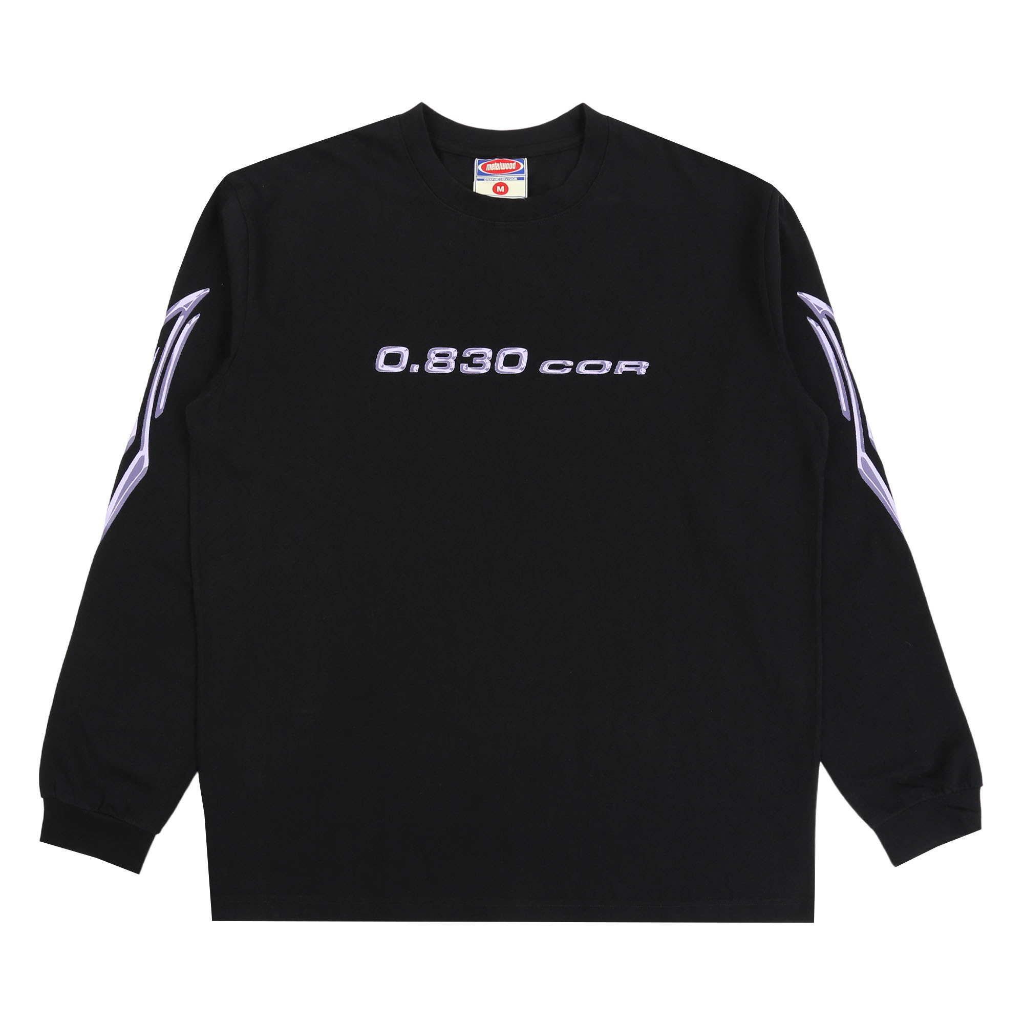 830 Cor LS T-Shirt - Black product photo