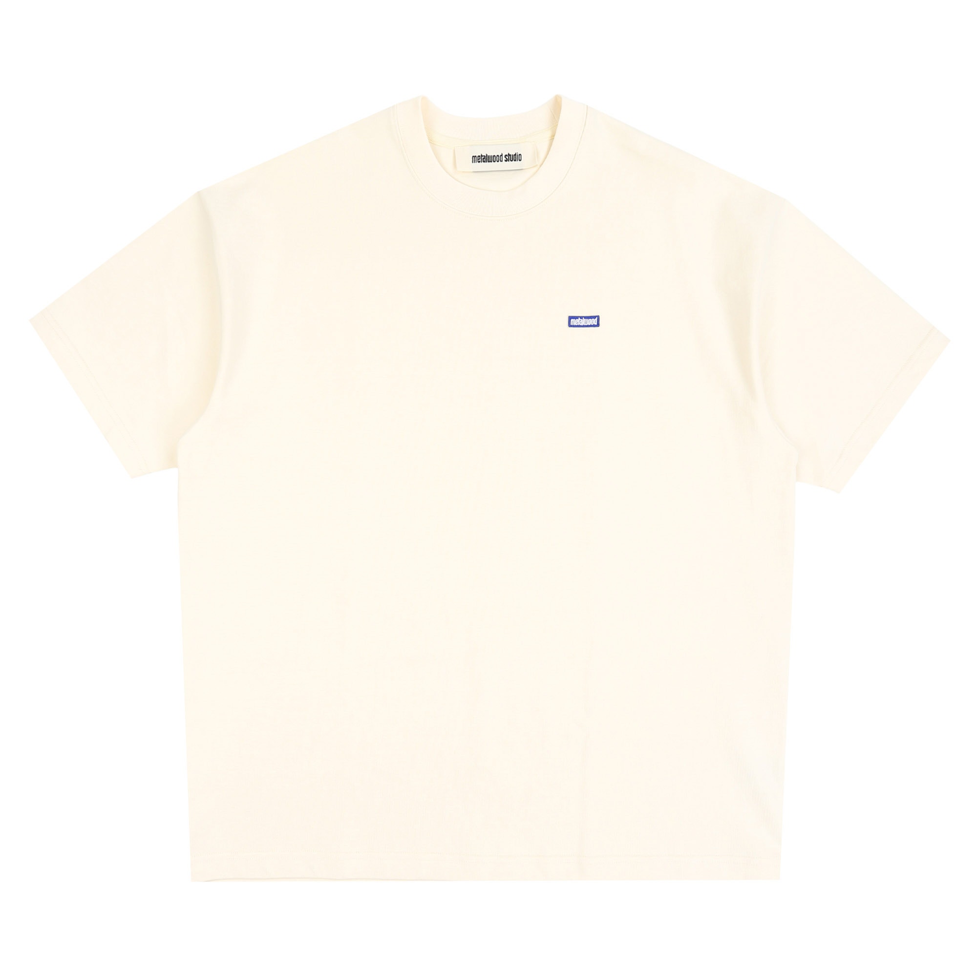 Heavyweight Mini Metal Logo T-Shirt - Bone product photo