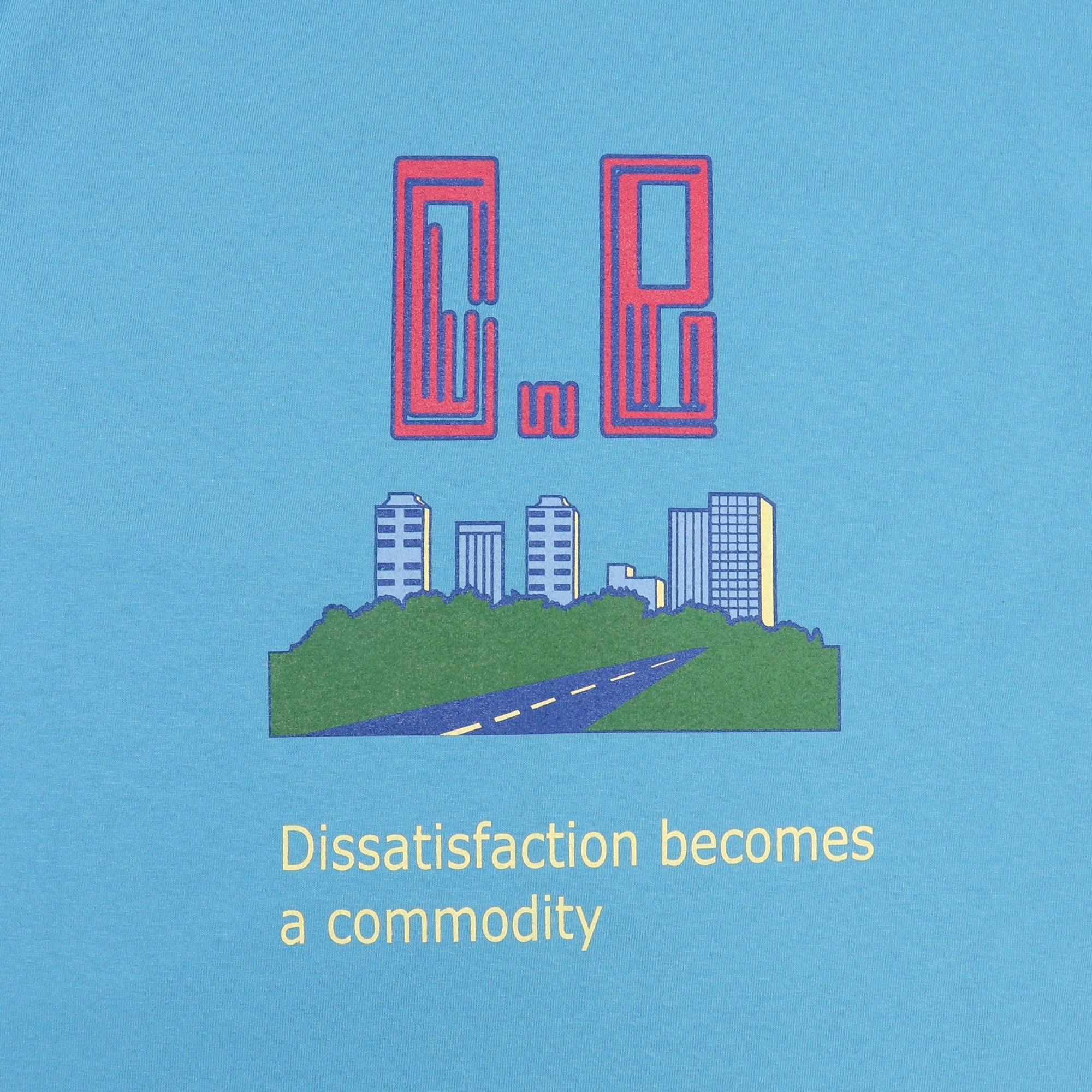 Dissatisfaction T-Shirt - Blue product photo