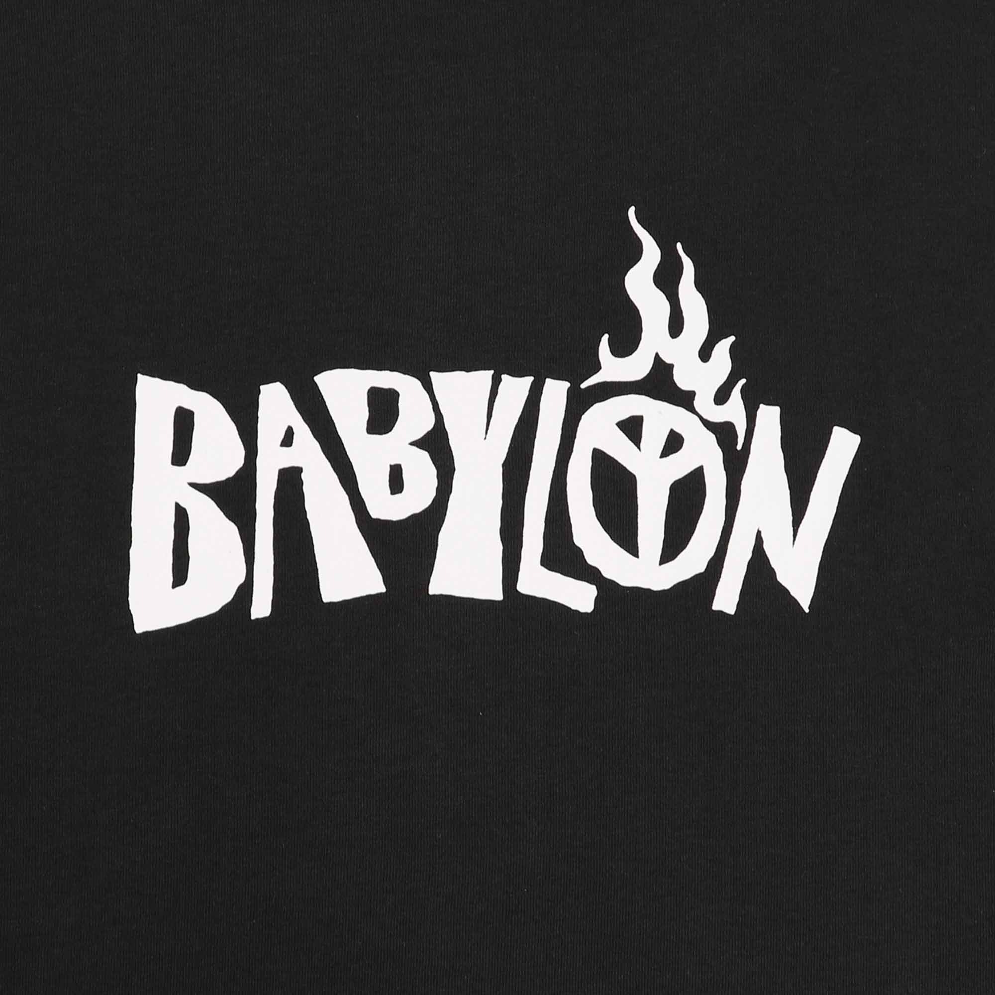 Burning Palm T-Shirt - Black product photo