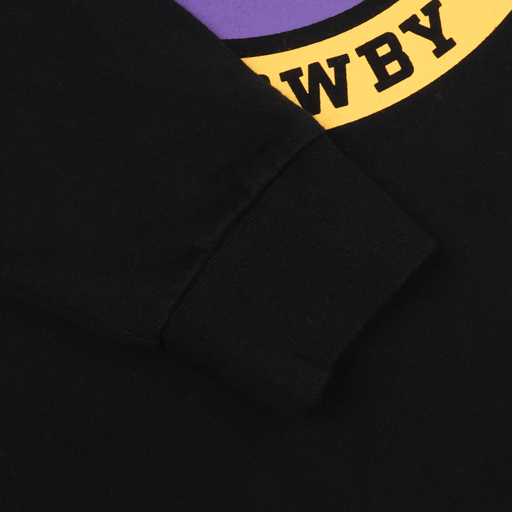 Graphic L/S T-Shirt - Black product photo