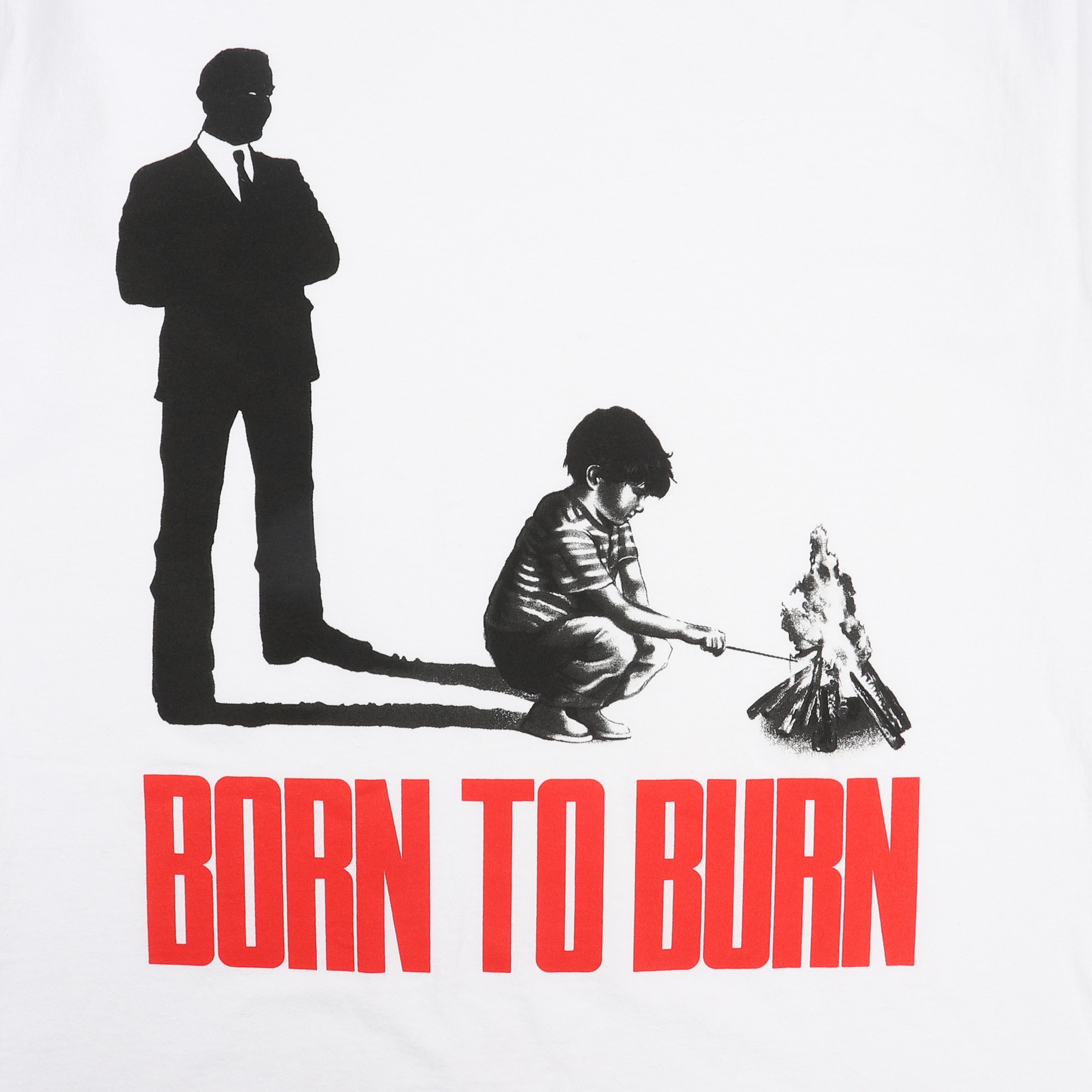 Born To Burn T-Shirt - White product photo