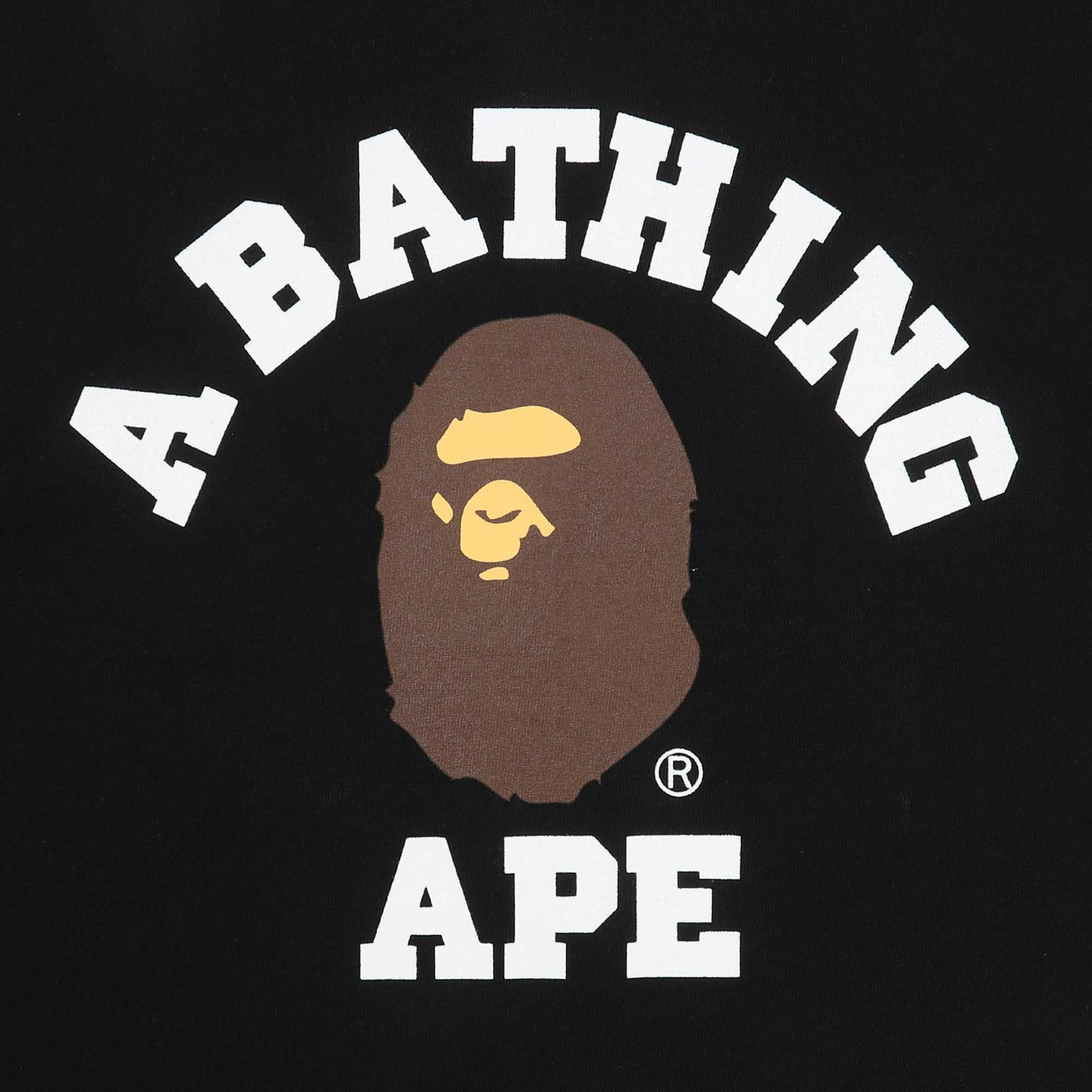 College Tee - Black product photo