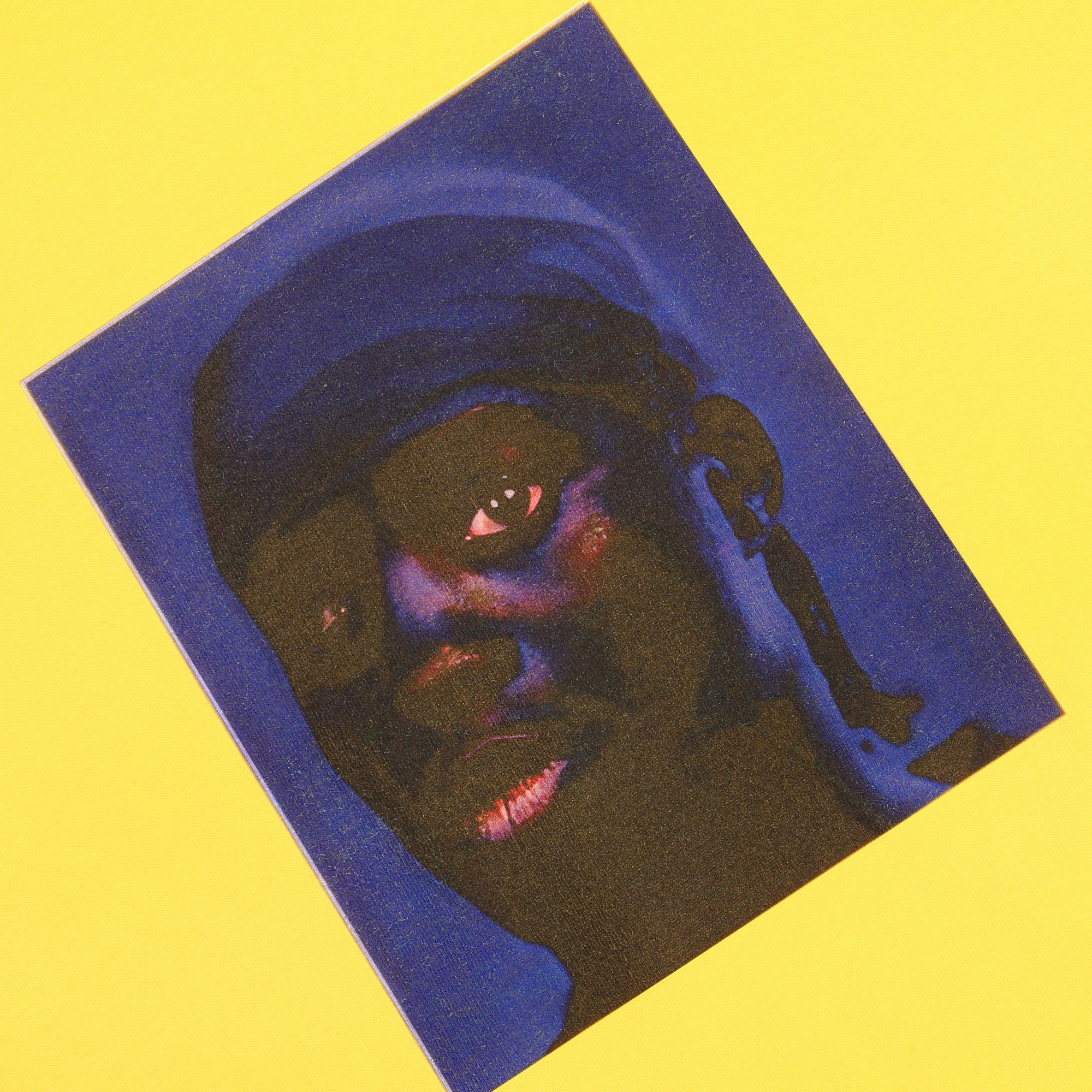Straight Face T-Shirt - Yellow product photo
