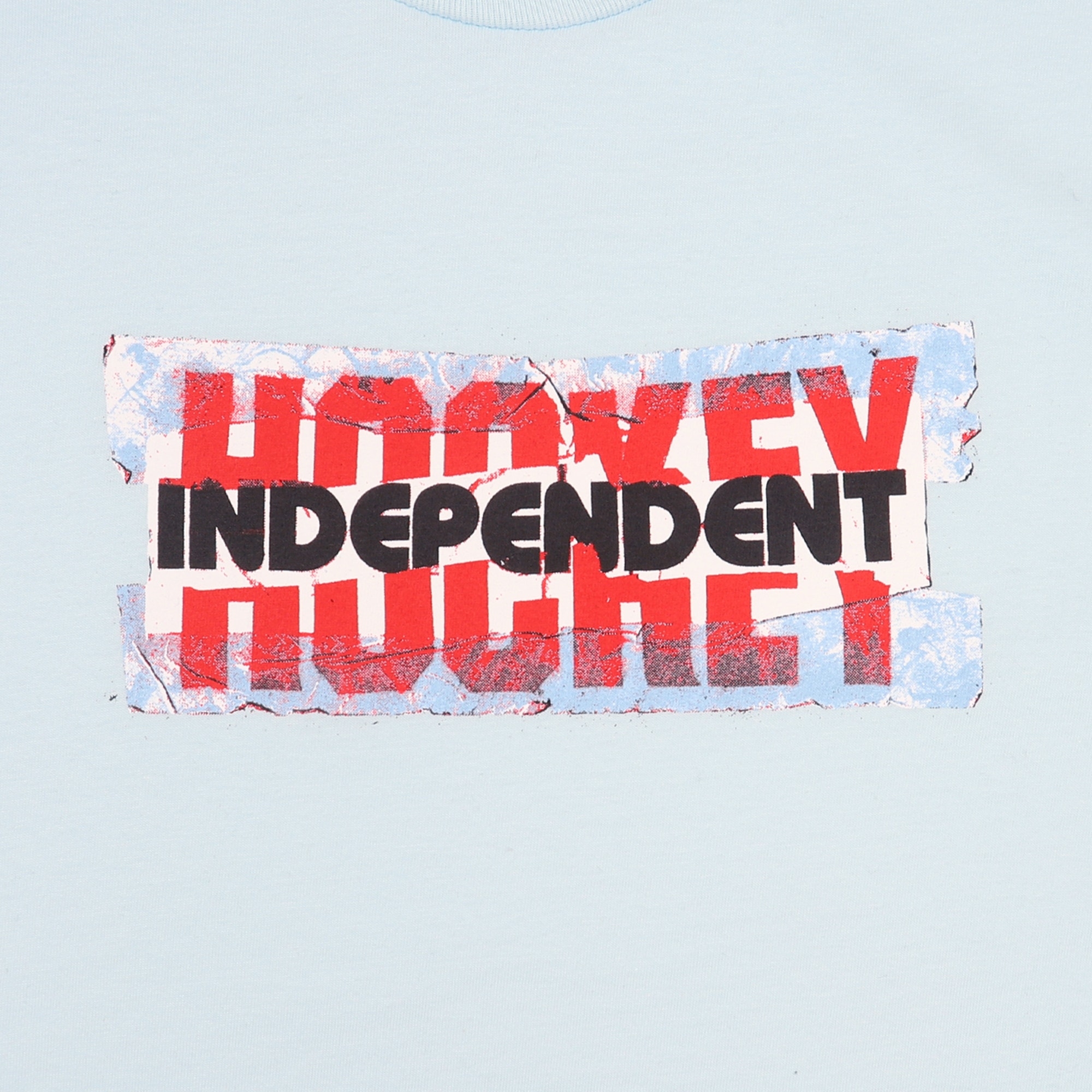 Decal Tee - Light Blue product photo