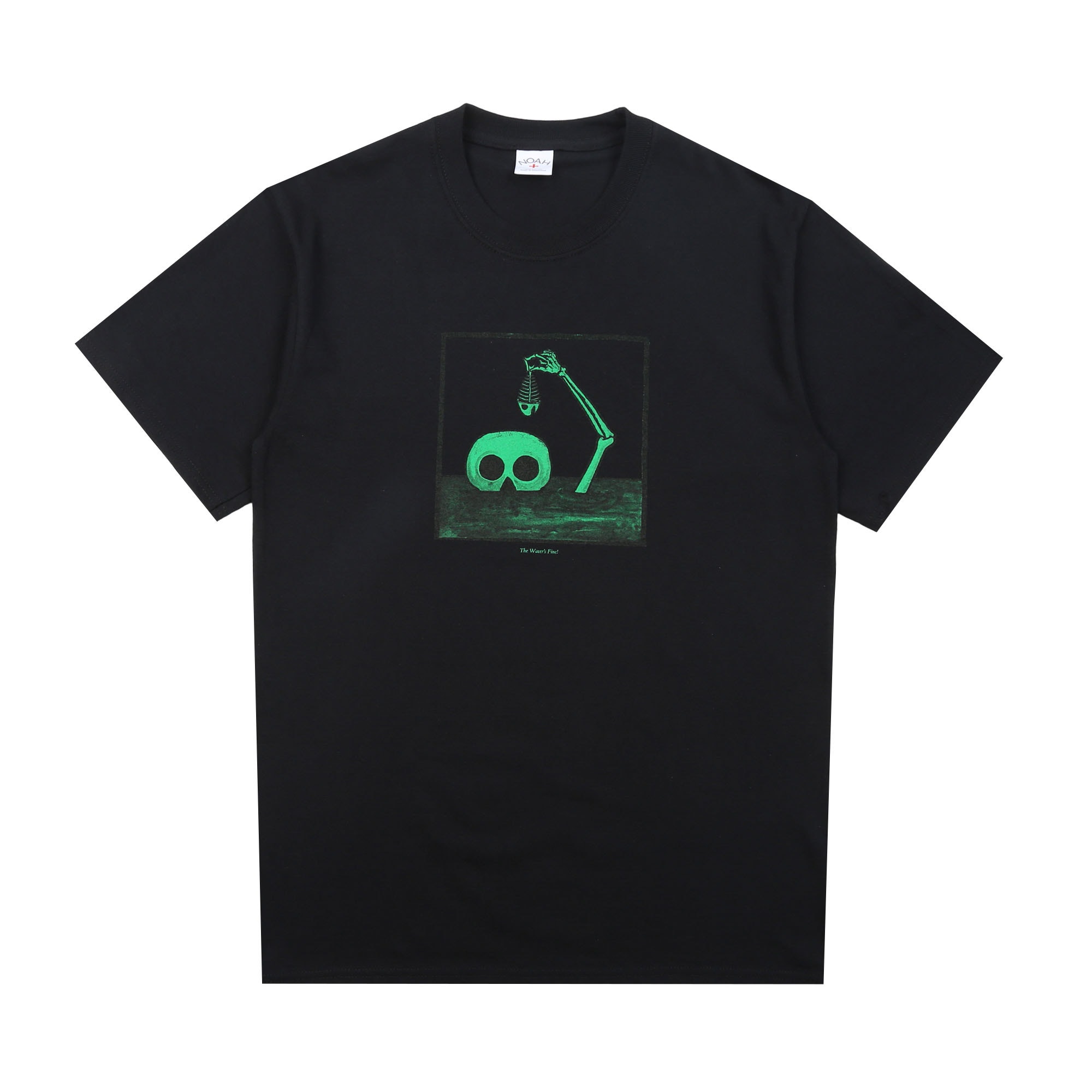The Water's Fine T-Shirt - Black product photo
