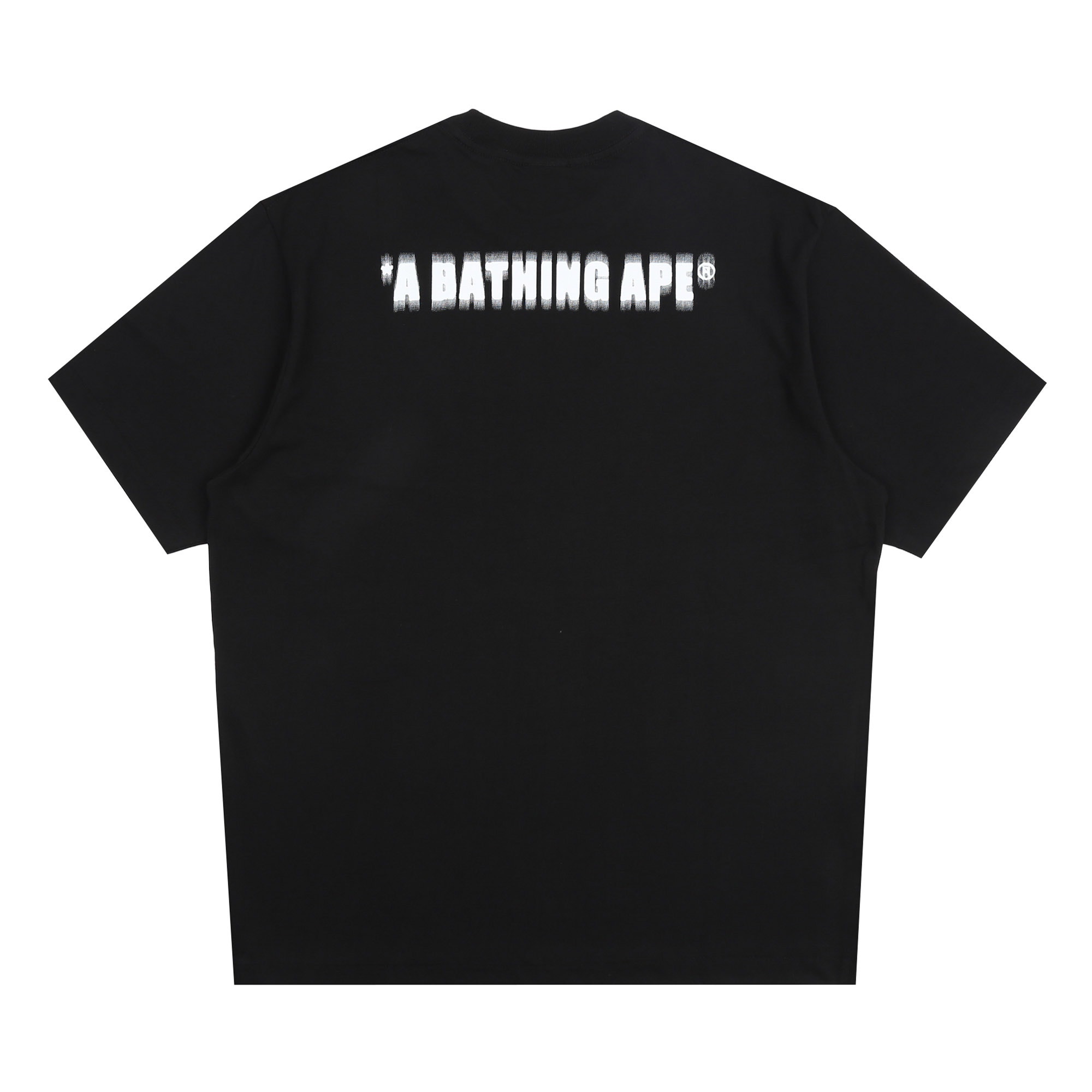 Pixel Ape Head Relaxed Fit T-Shirt - Black product photo