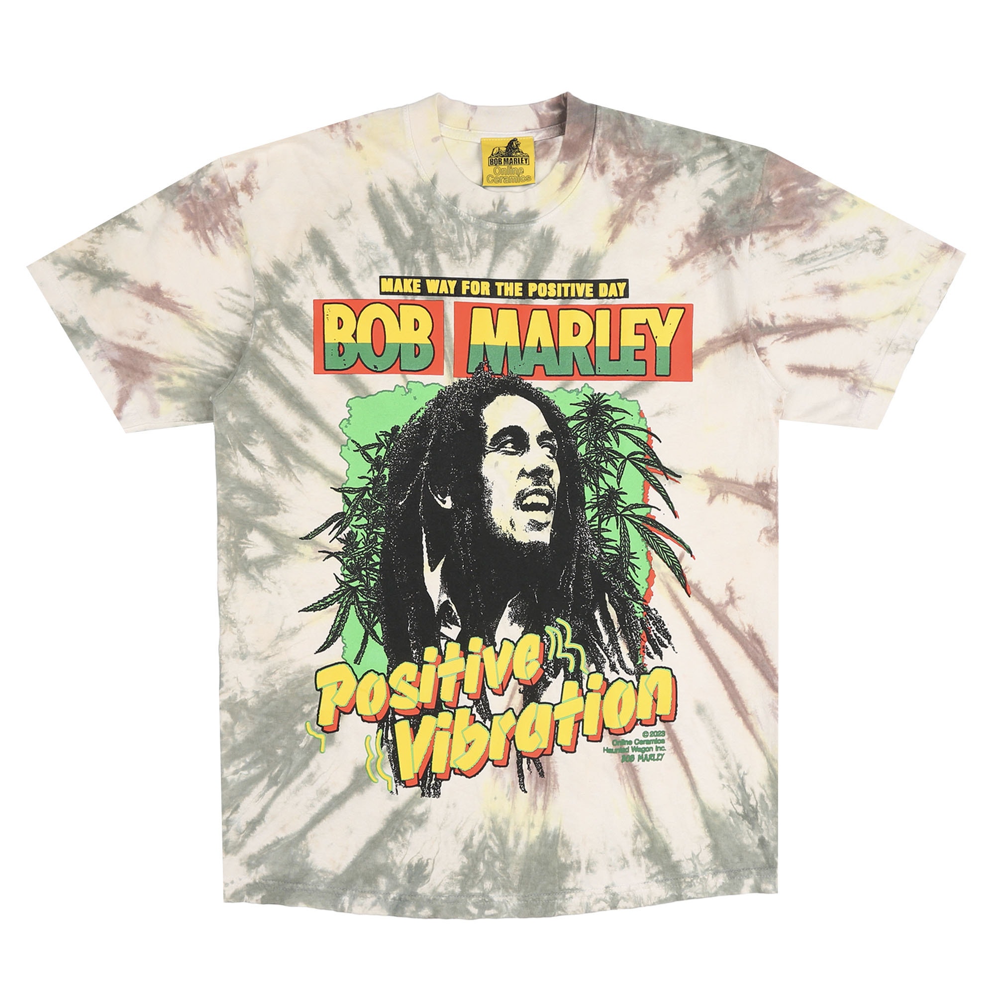 Positive Vibrations SS T-Shirt - Tie Dye product photo