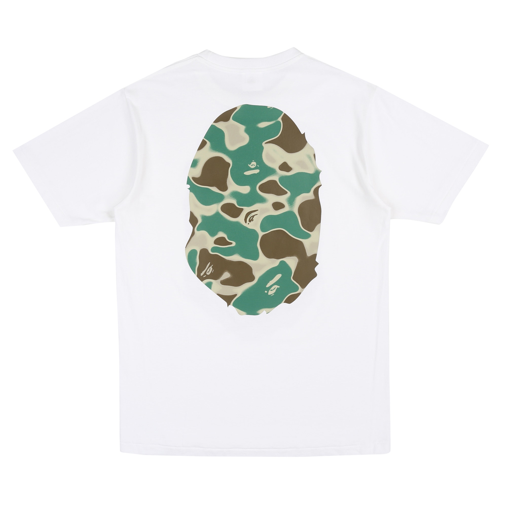 Liquid Camo Big Ape Head T-Shirt - White product photo