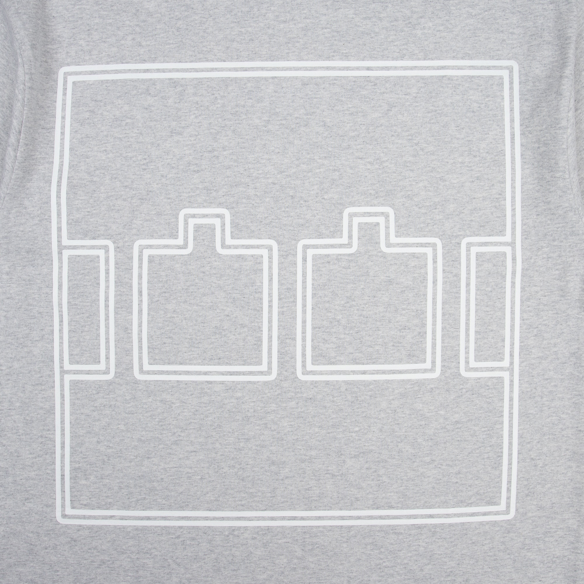 Logo Outline T-Shirt - Grey Marle product photo