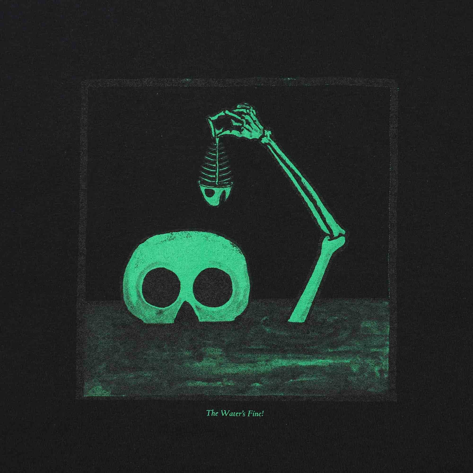 The Water's Fine T-Shirt - Black product photo